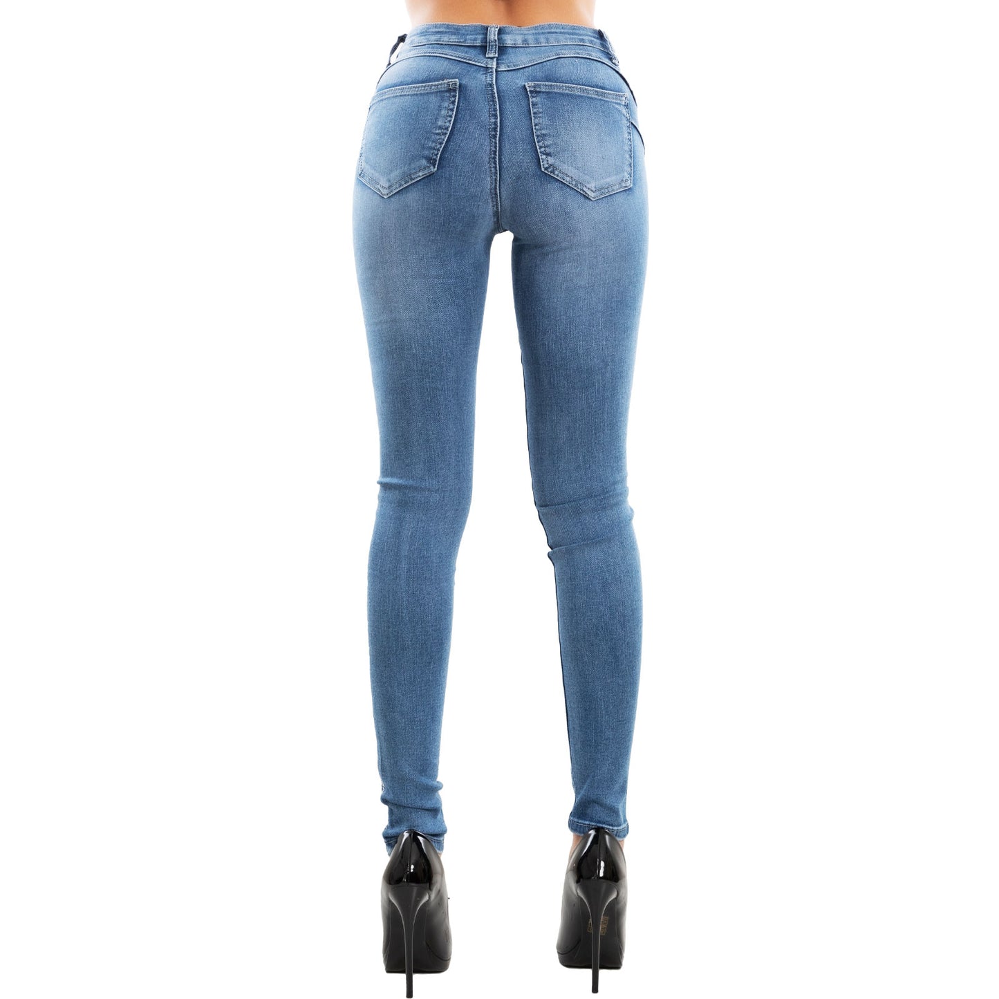 toocool jeans pantaloni skinny strass push up cy 1106