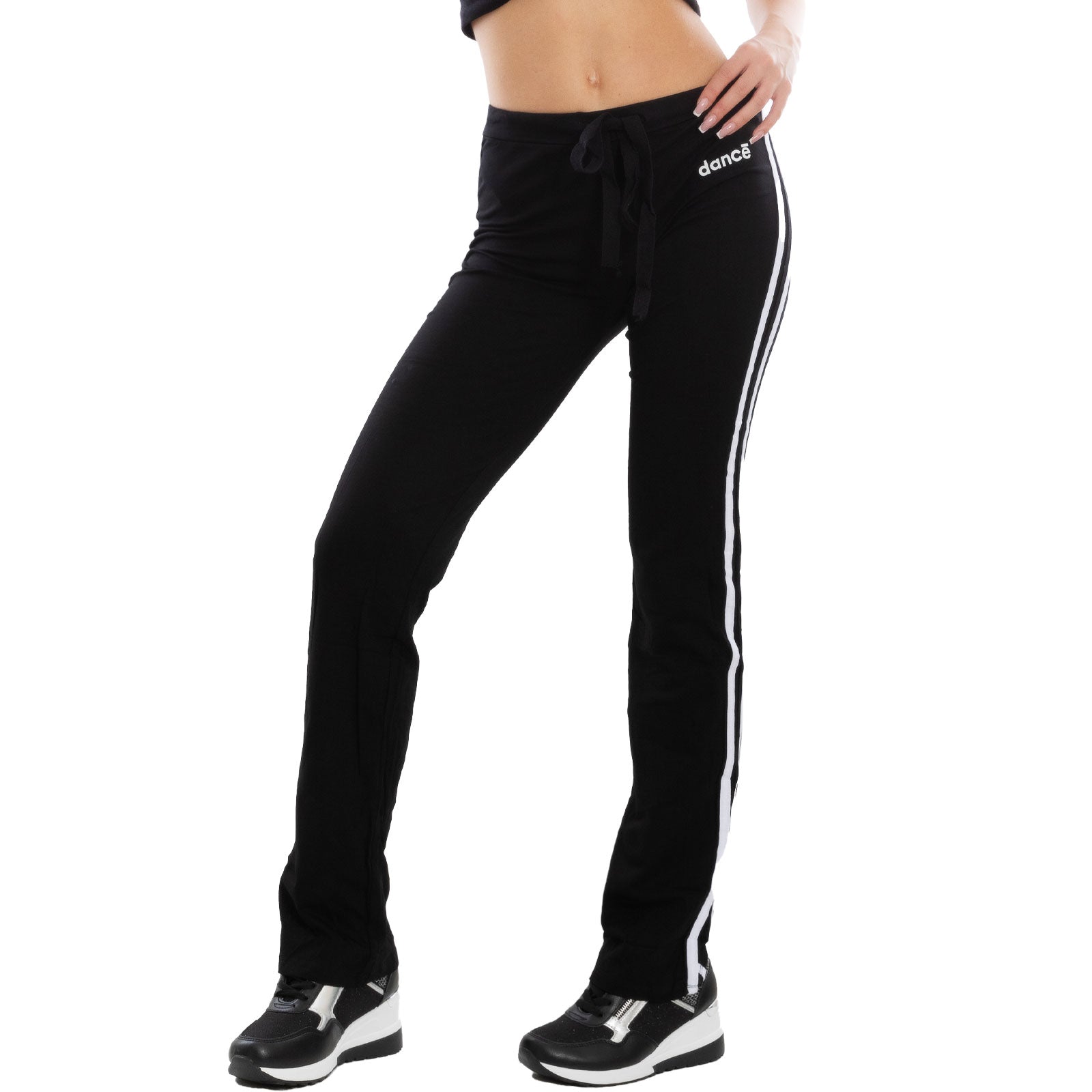 toocool pantaloni donna tuta coulisse sportivi jogger fitness gg8997