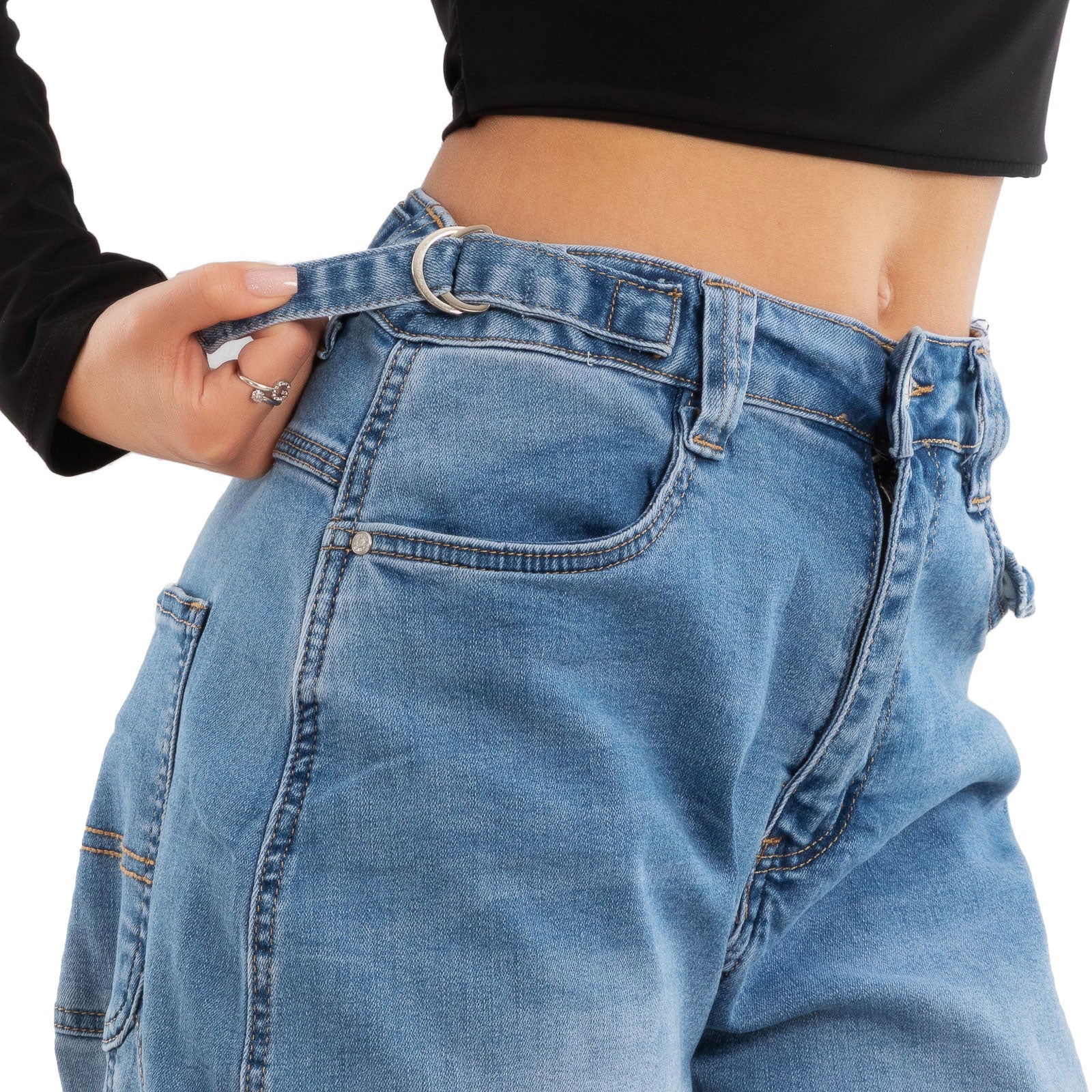 toocool jeans donna baggy larghi carpenter donna vi 8278