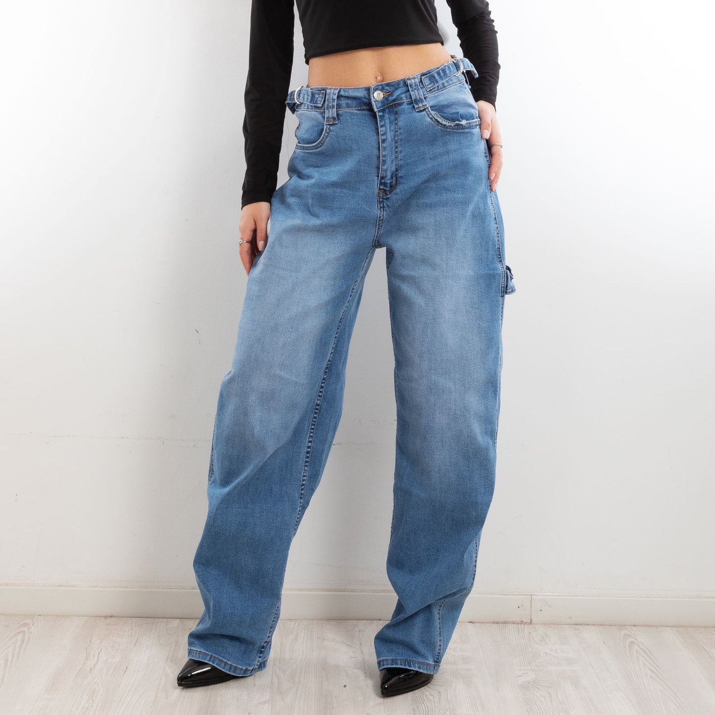 toocool jeans donna baggy larghi carpenter donna vi 8278