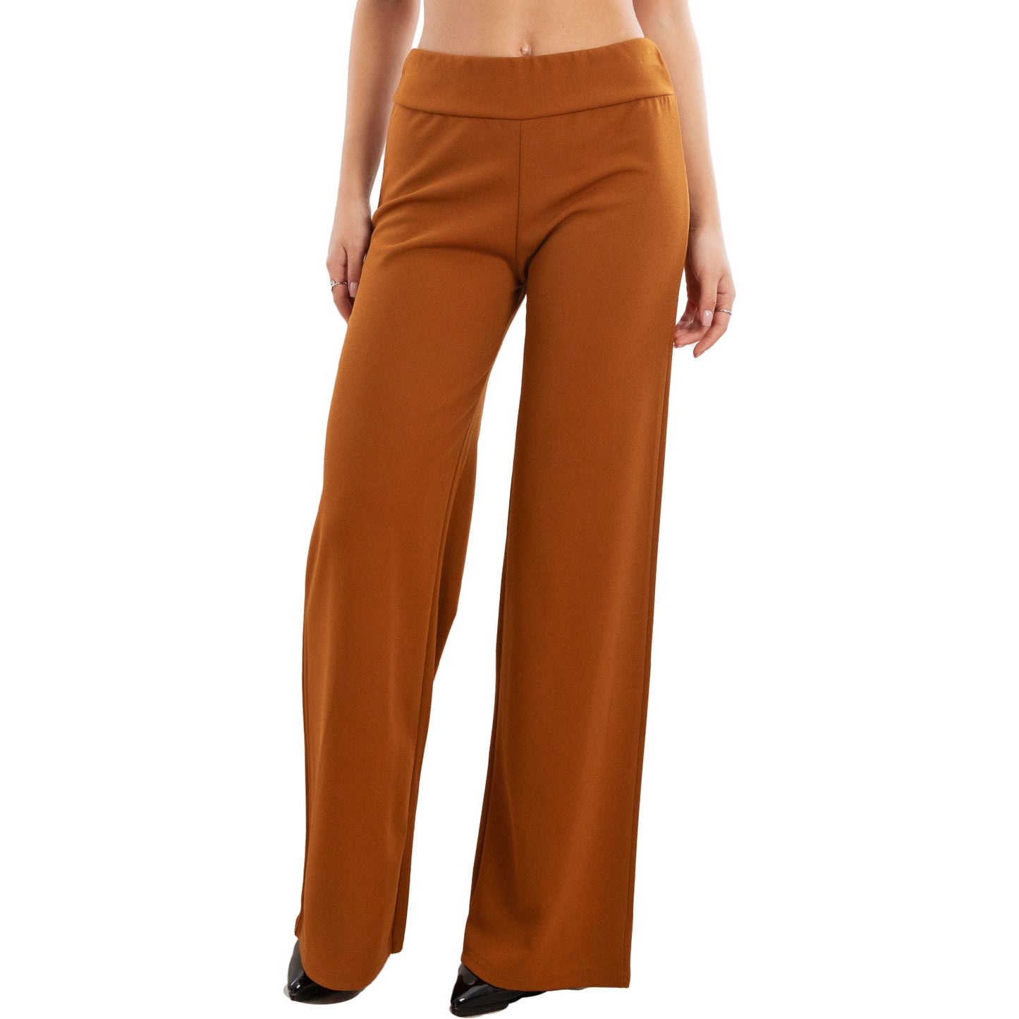 toocool pantaloni donna a palazzo basic vi 9292