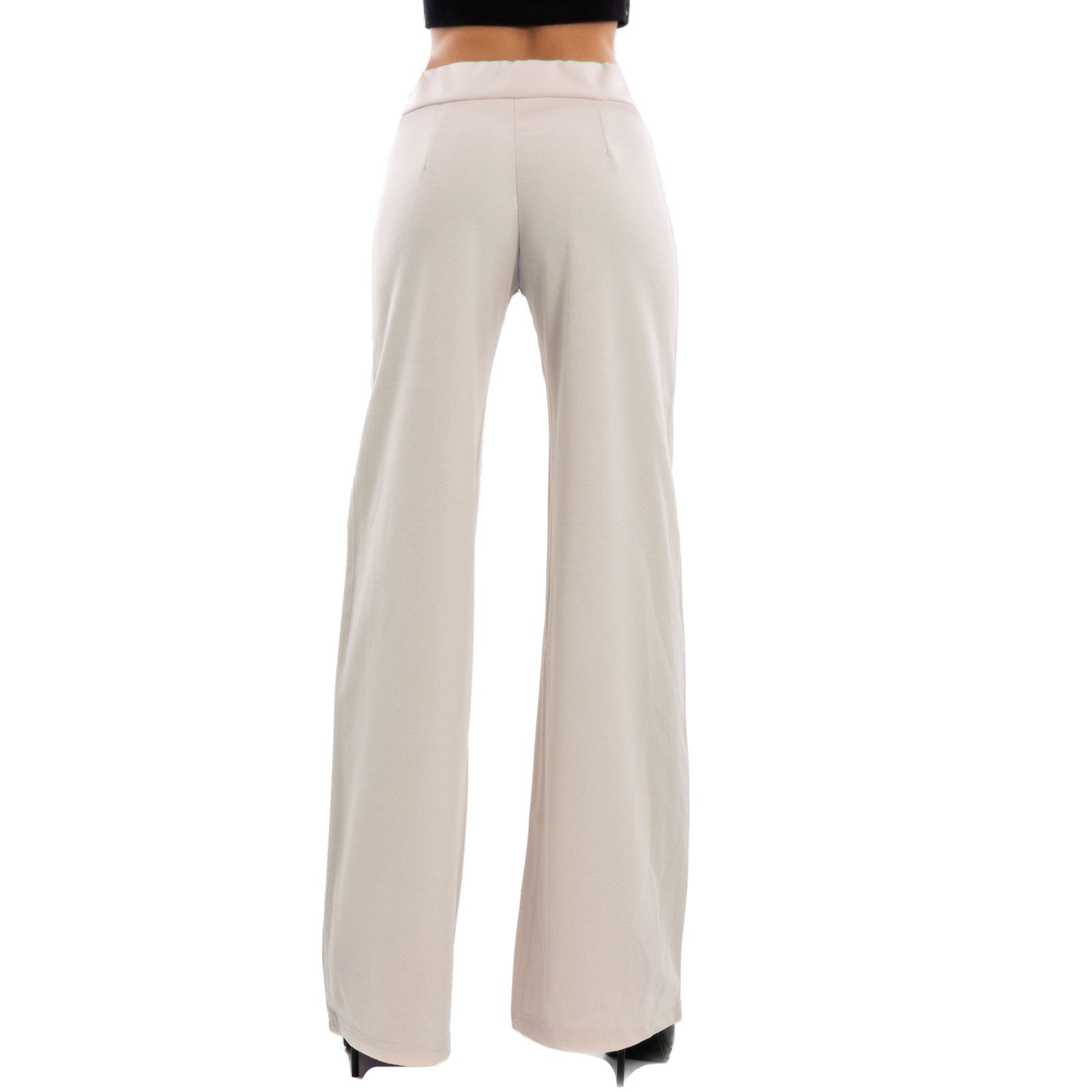 toocool pantaloni donna a palazzo basic vi 9292