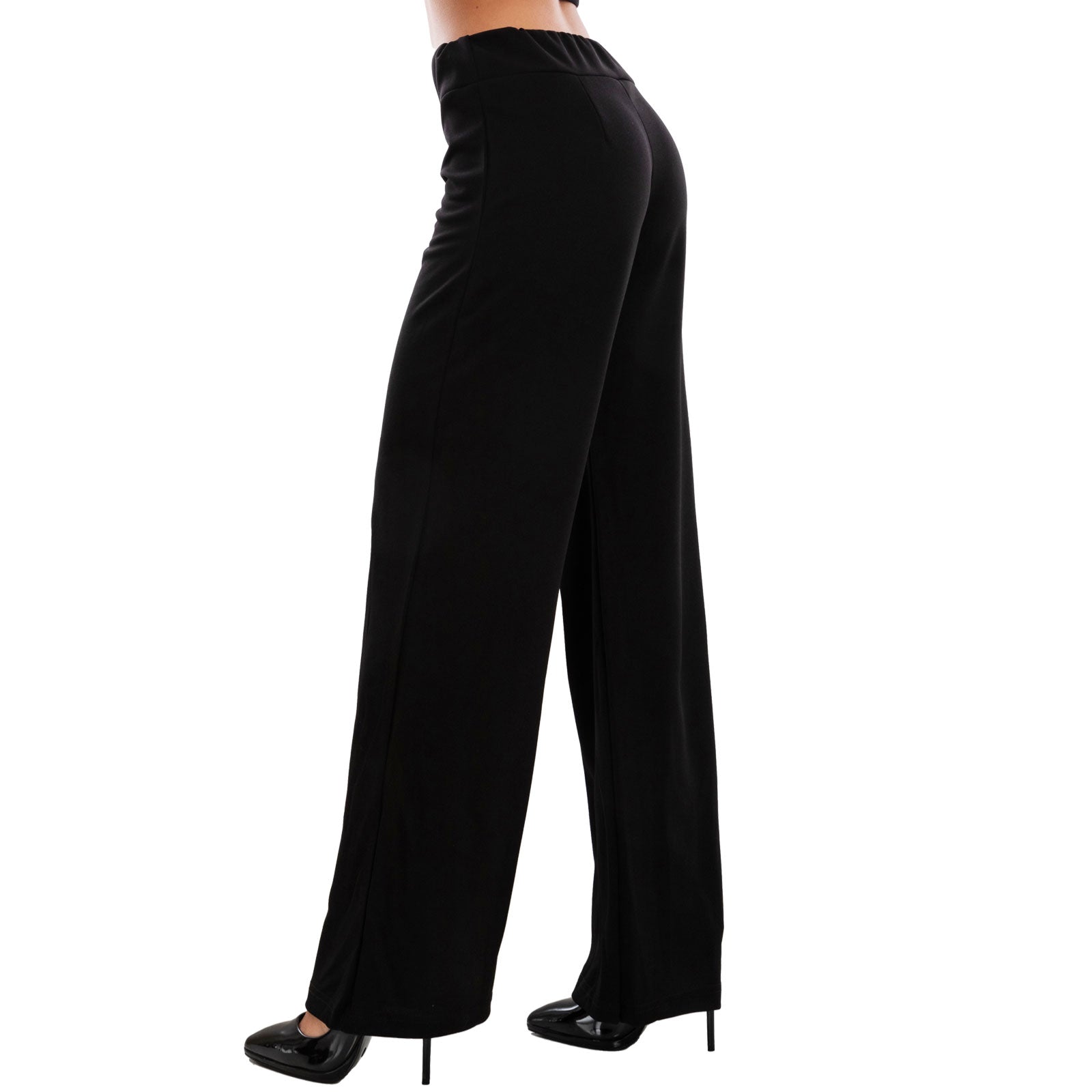 toocool pantaloni donna a palazzo basic vi 9292