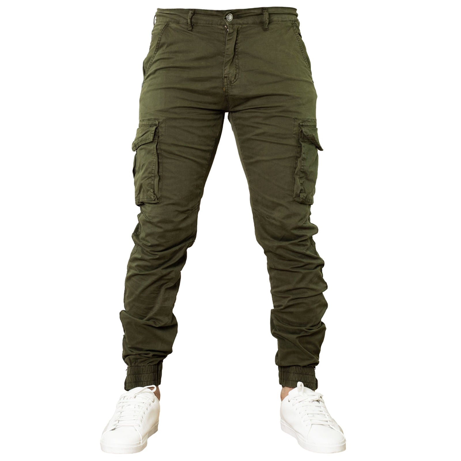 toocool pantaloni uomo cargo militari tasconi laterali g6538
