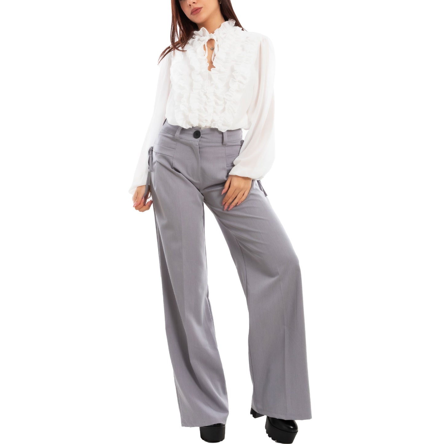 immagine-10-toocool-blusa-donna-camicia-ruches-volant-vb-3327