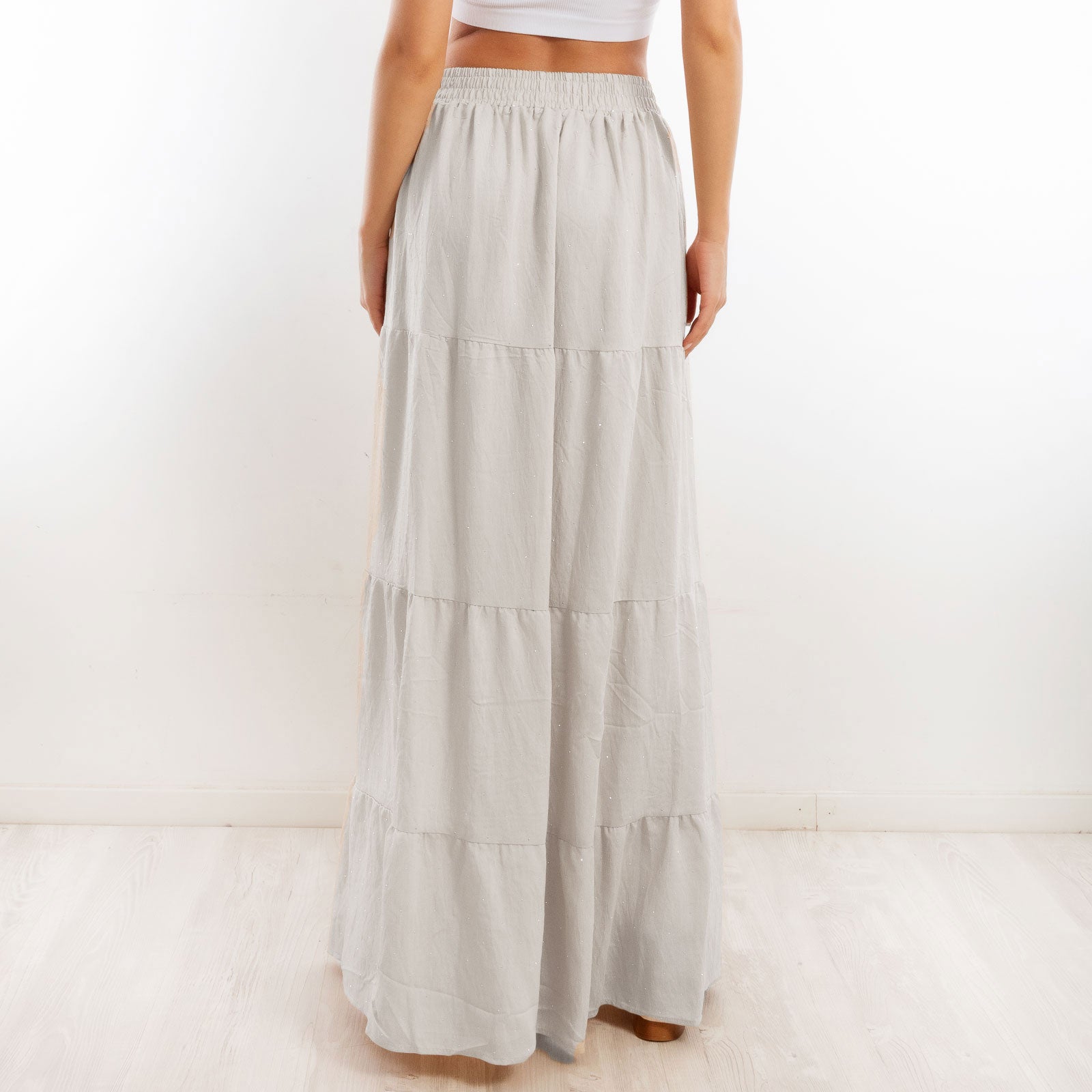 toocool gonna donna lunga leggera strass boho chic estiva balze yh78083