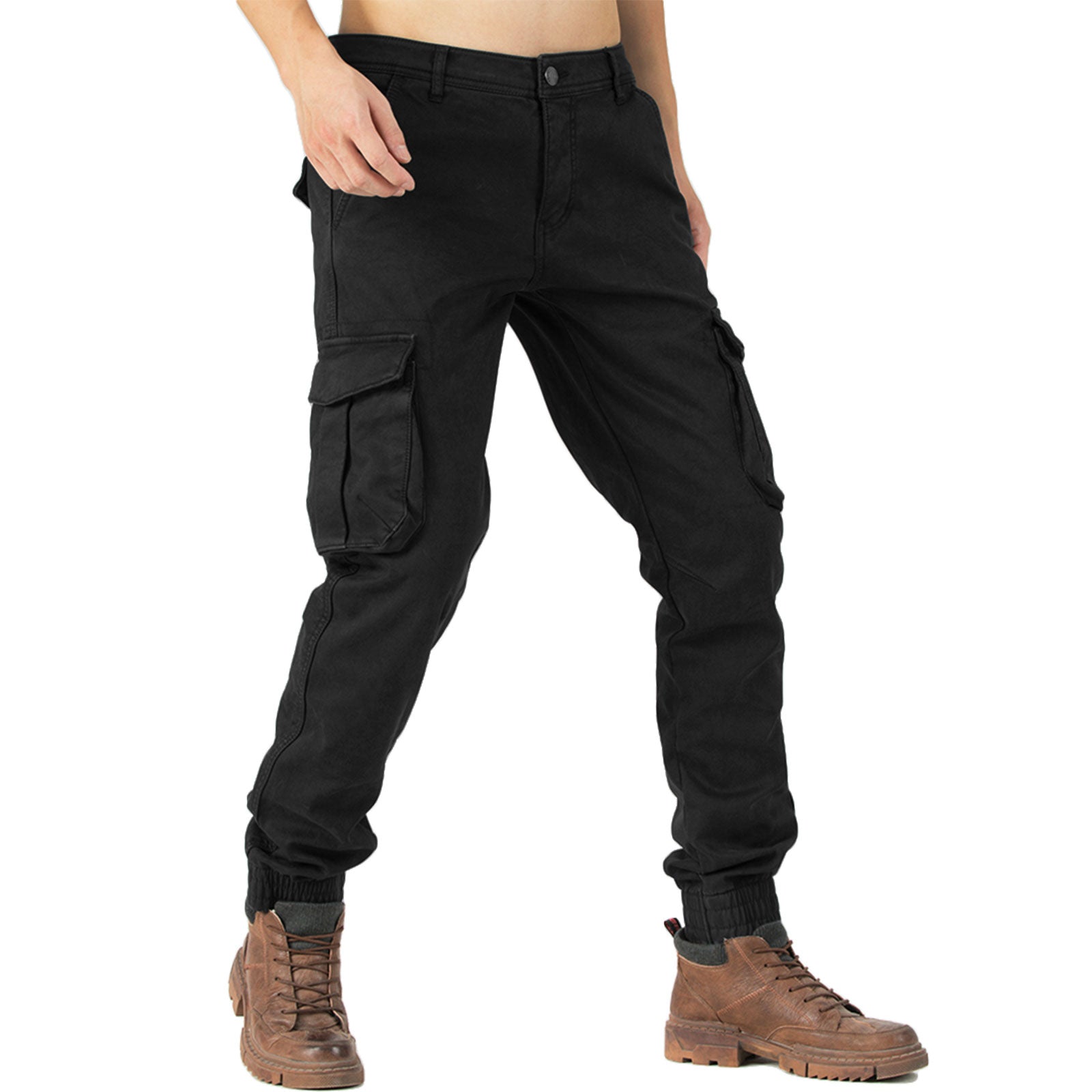immagine-12-toocool-pantaloni-uomo-cargo-felpati-militari-hx-7823