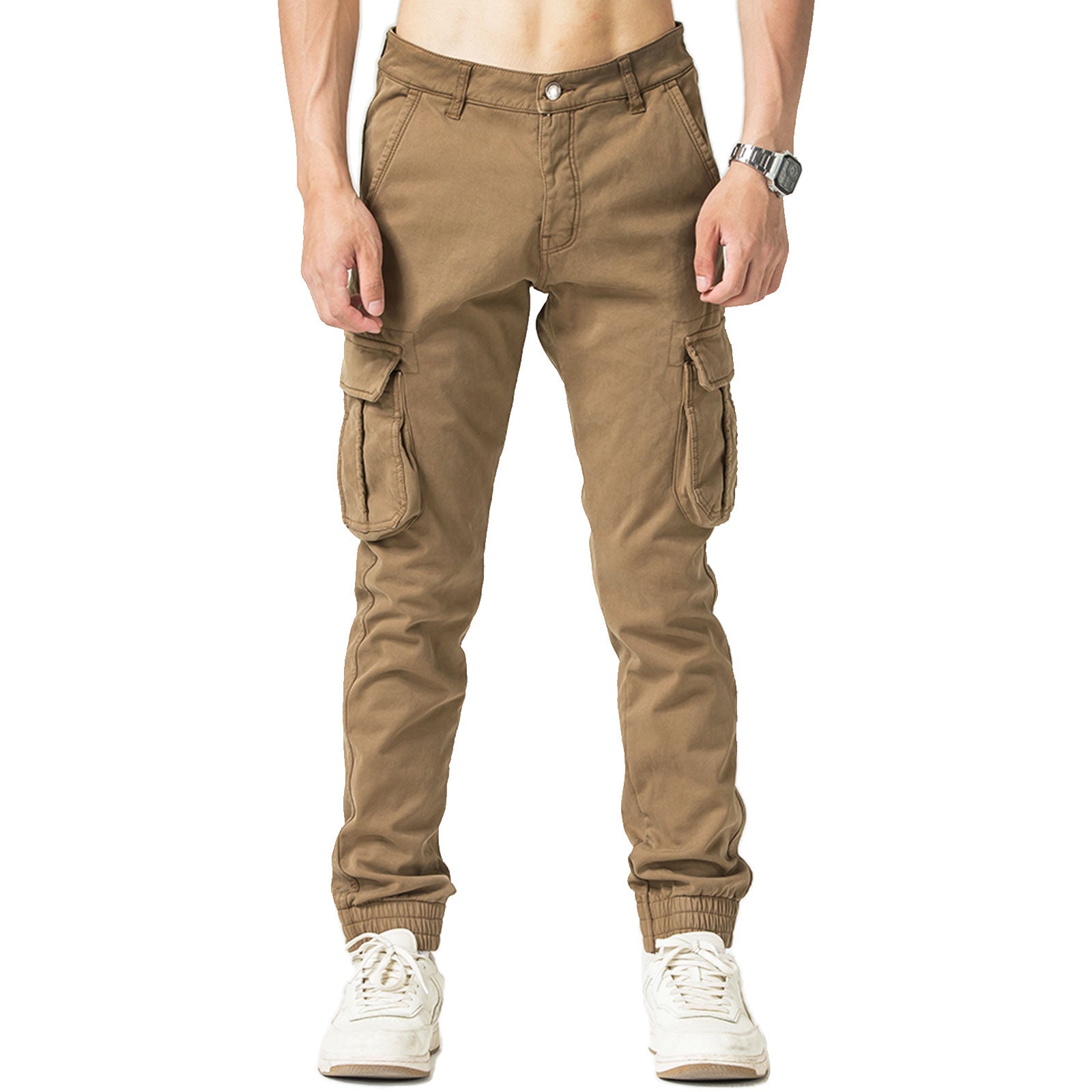 immagine-17-toocool-pantaloni-uomo-cargo-felpati-militari-hx-7823