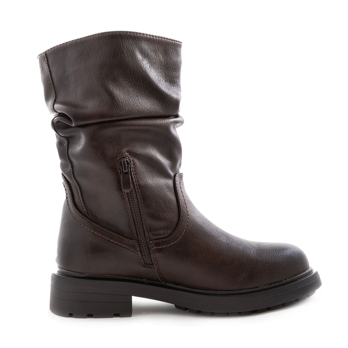 toocool biker boots stivali donna motociclista fibbie pelle sintetica g680