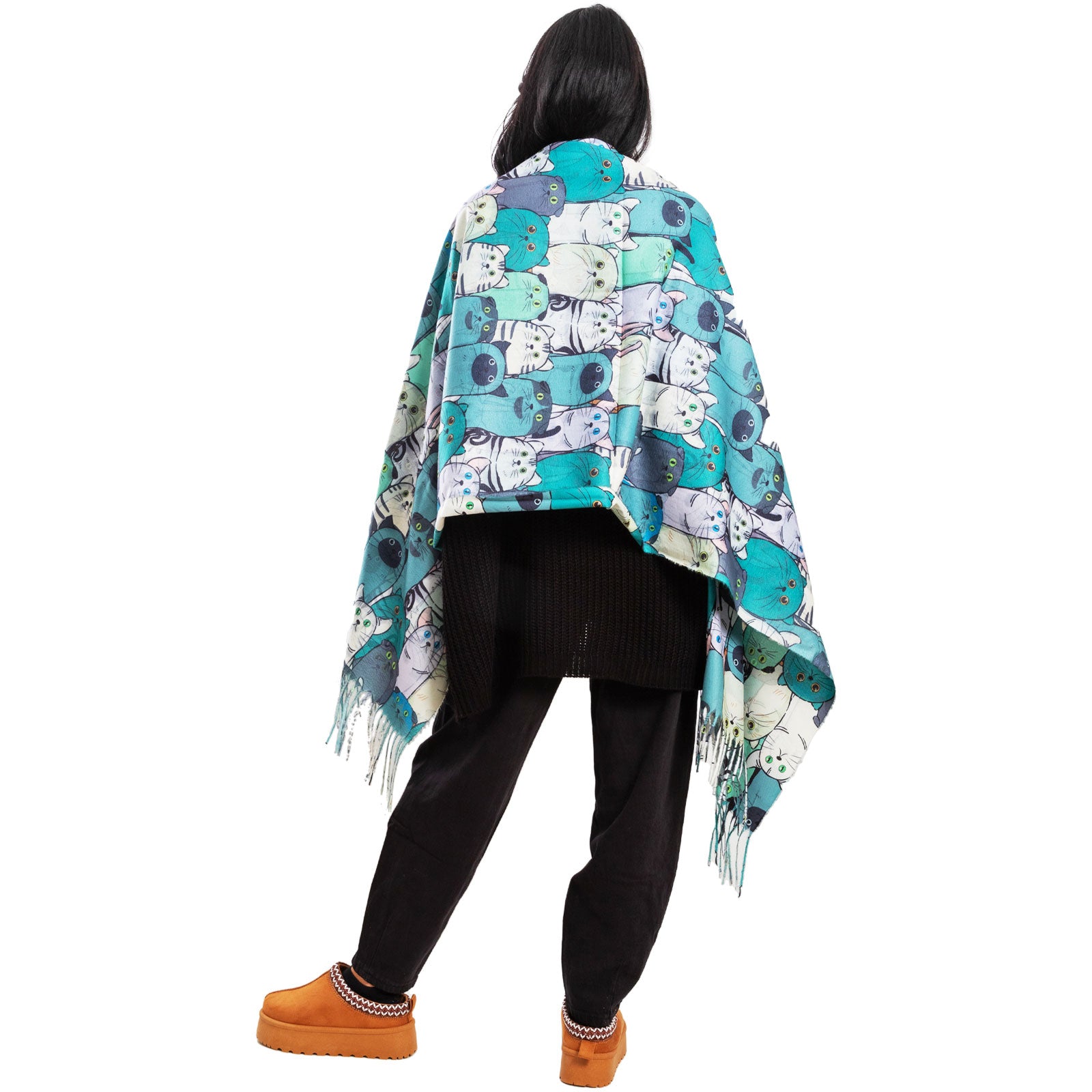 immagine-19-toocool-sciarpa-unisex-gatti-stola-frange-foulard-scialle-em-3579