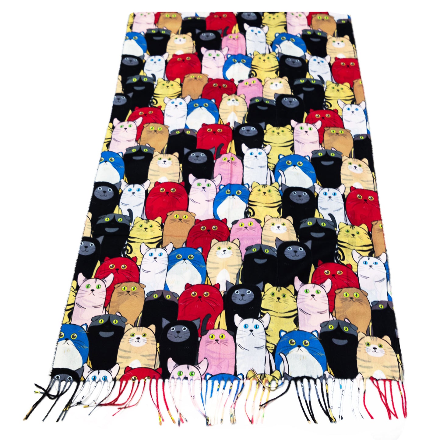 immagine-2-toocool-sciarpa-unisex-gatti-stola-frange-foulard-scialle-em-3579