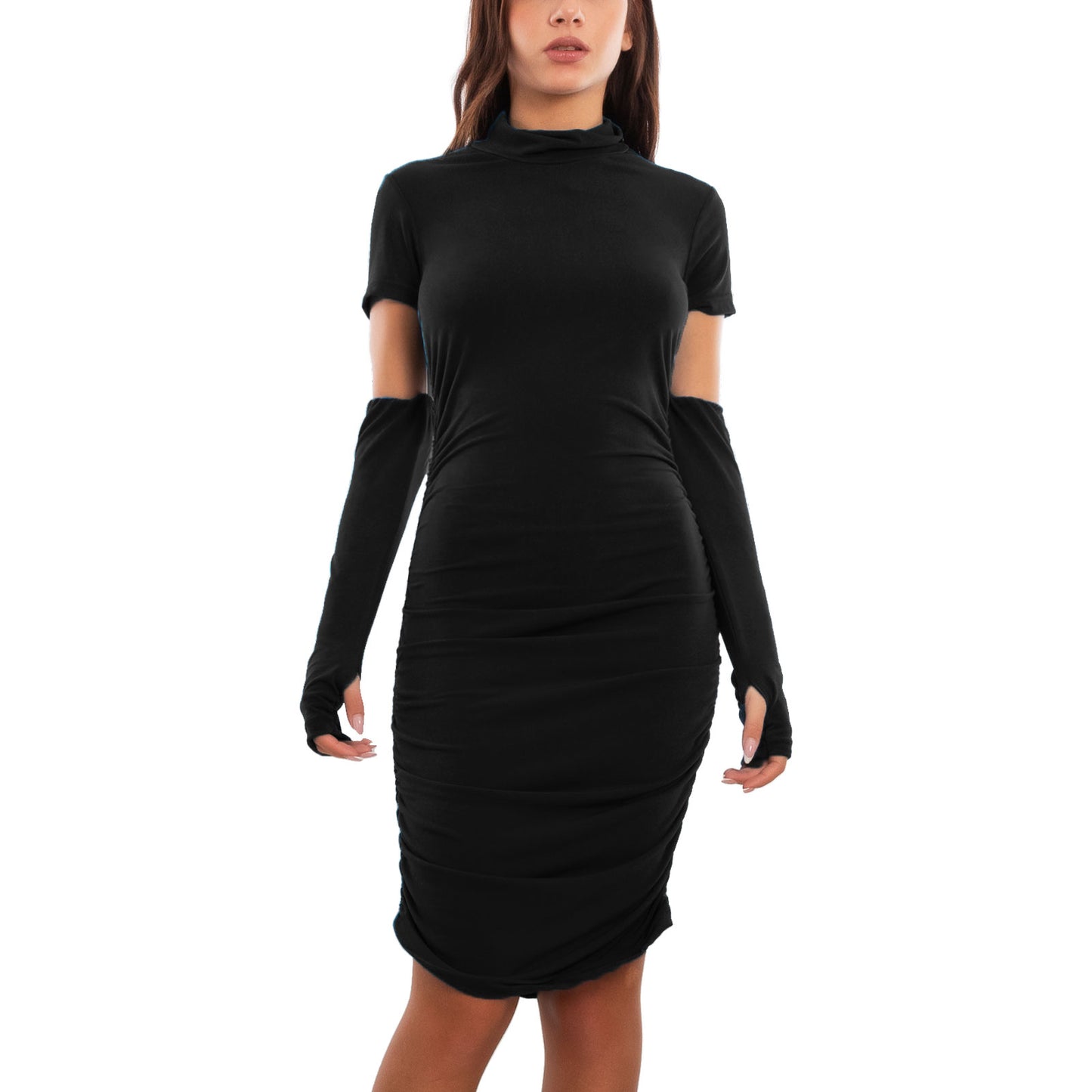 immagine-2-toocool-vestito-abito-aderente-fasciante-manicotti-vi-7975
