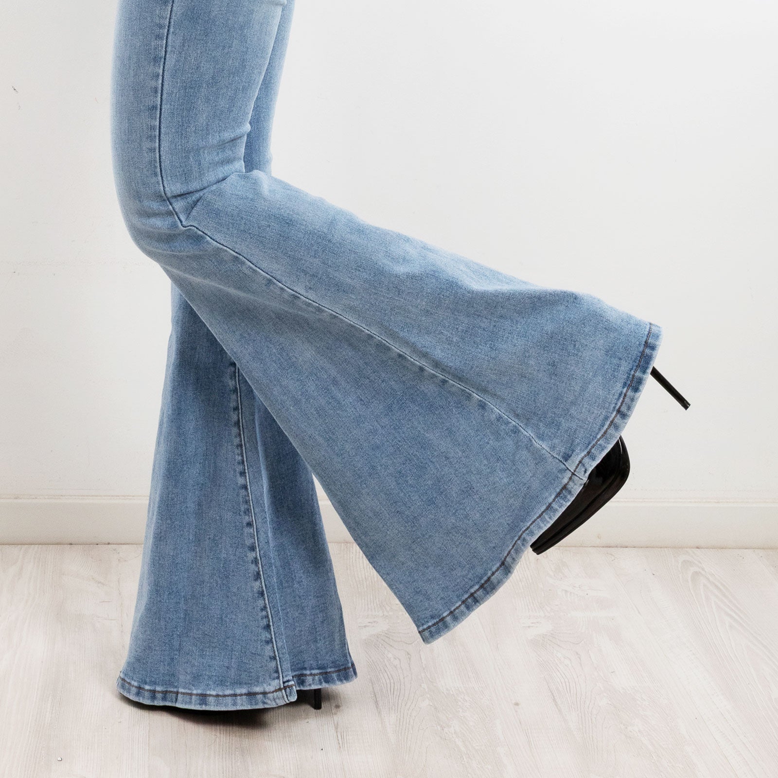 toocool jeans zampa elefante flare campana wt 835