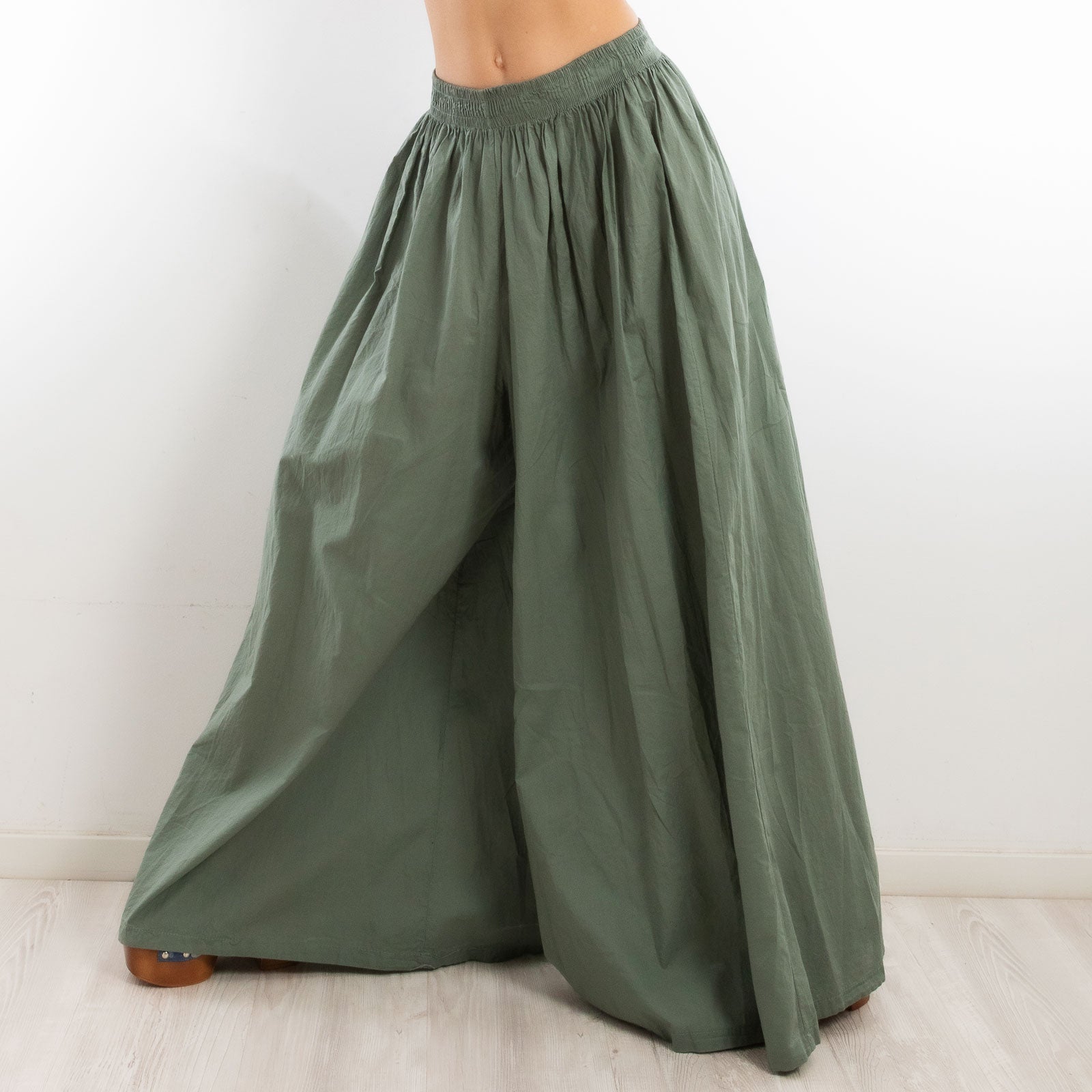 toocool pantaloni leggeri donna estivi cotone larghi ampi ms 95188