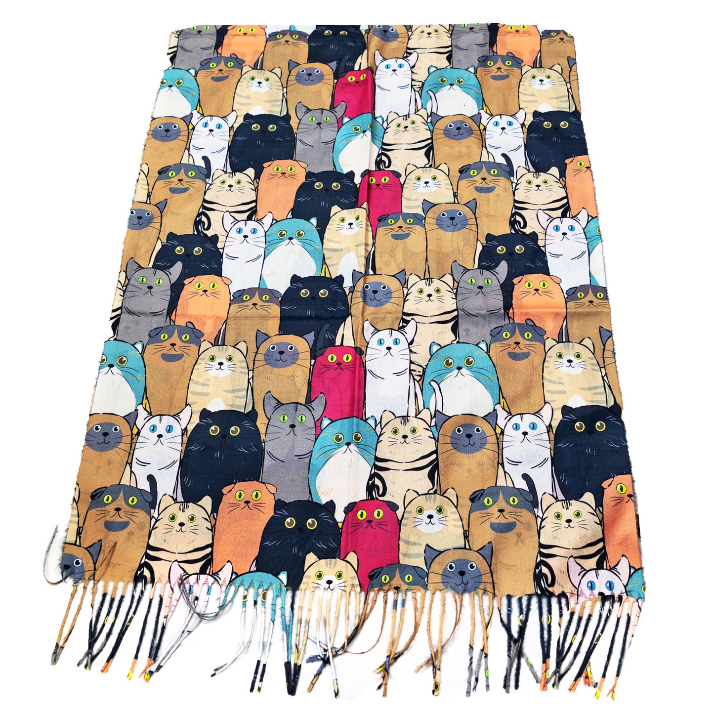 immagine-20-toocool-sciarpa-unisex-gatti-stola-frange-foulard-scialle-em-3579
