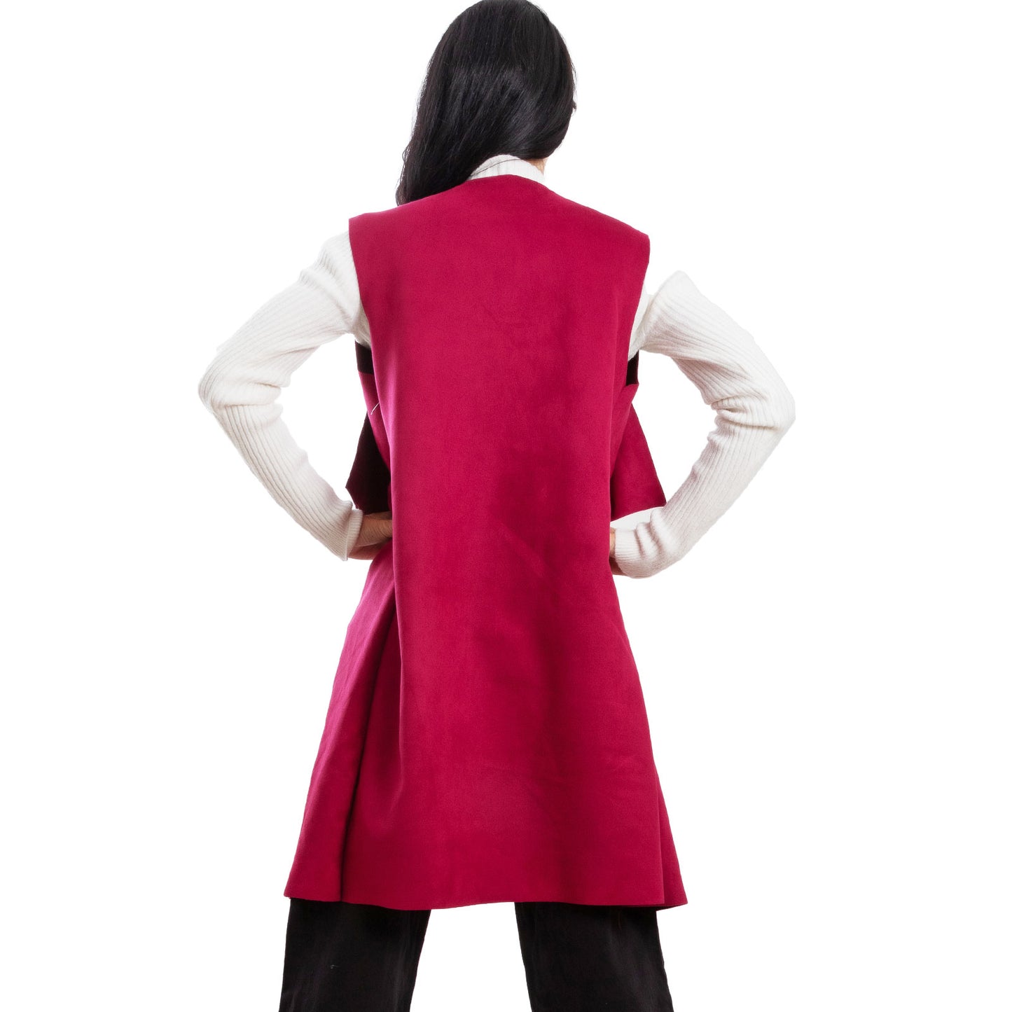 immagine-21-toocool-gilet-lungo-donna-scamosciato-smanicato-vi-3601