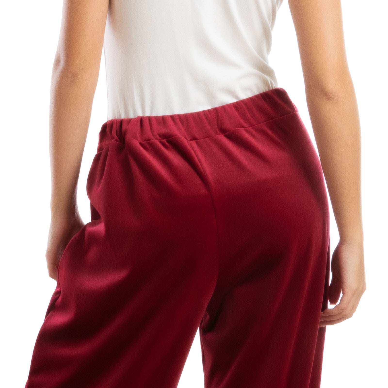 toocool pantaloni donna palazzo ciniglia velluto vi 5250