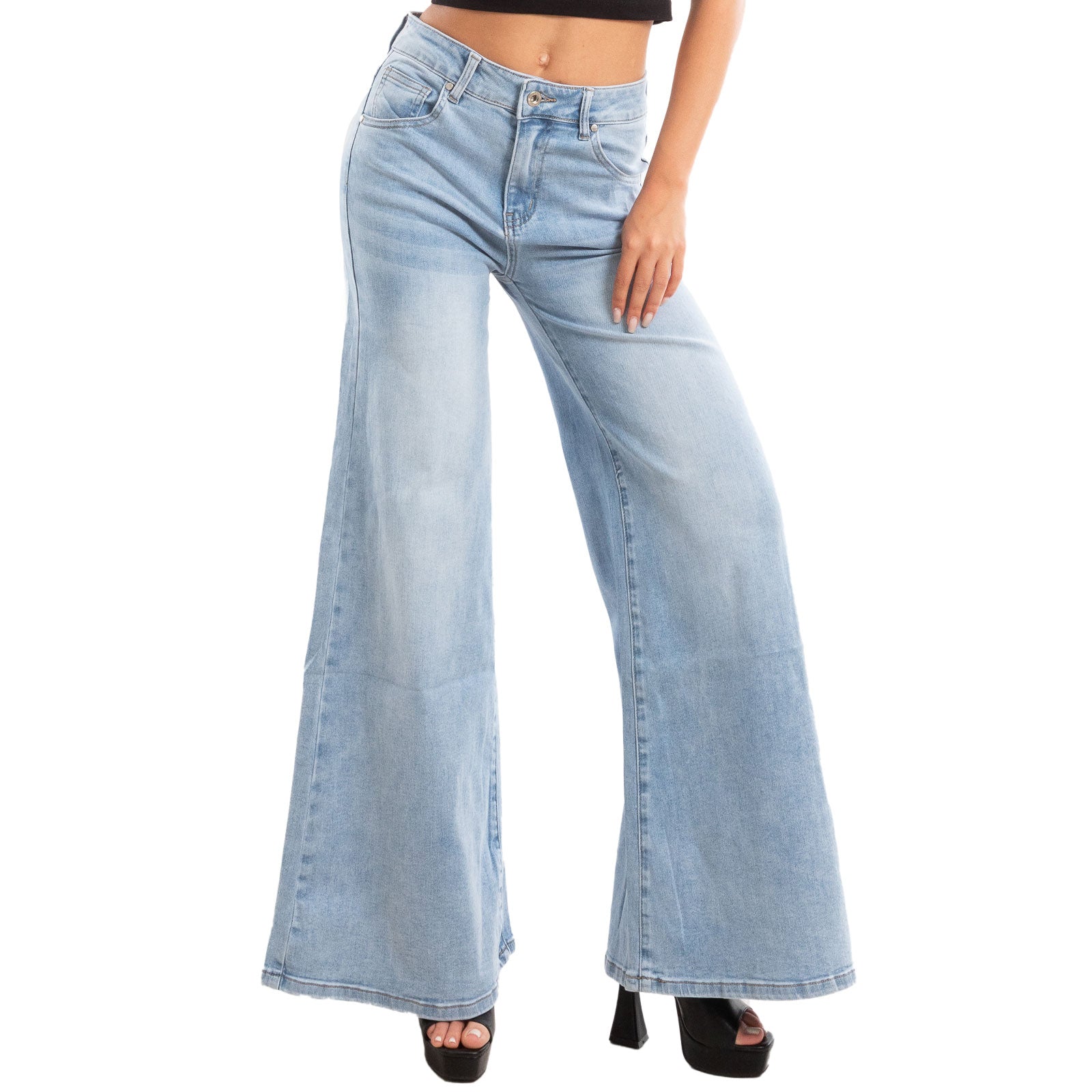 toocool jeans zampa elefante flare campana wt 835