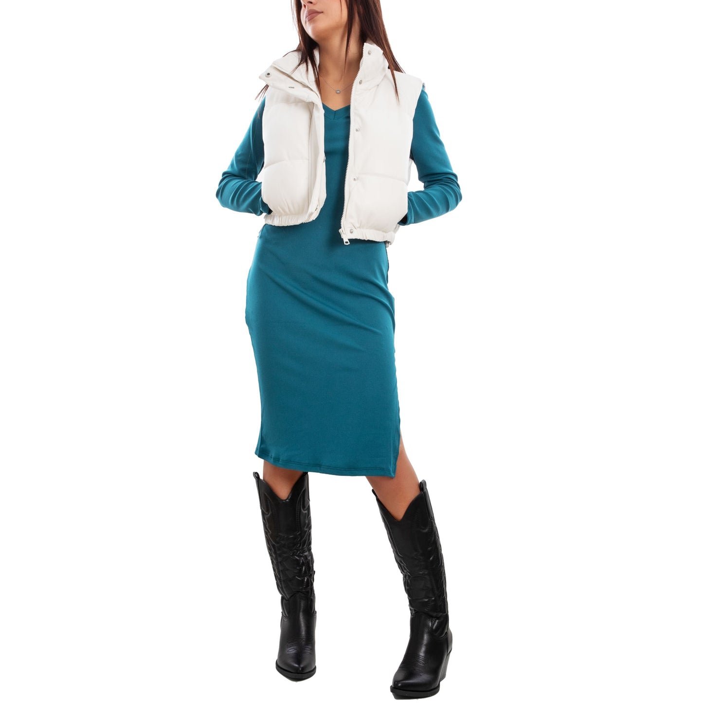 immagine-22-toocool-piumino-crop-smanicato-gilet-imbottito-vi-23212