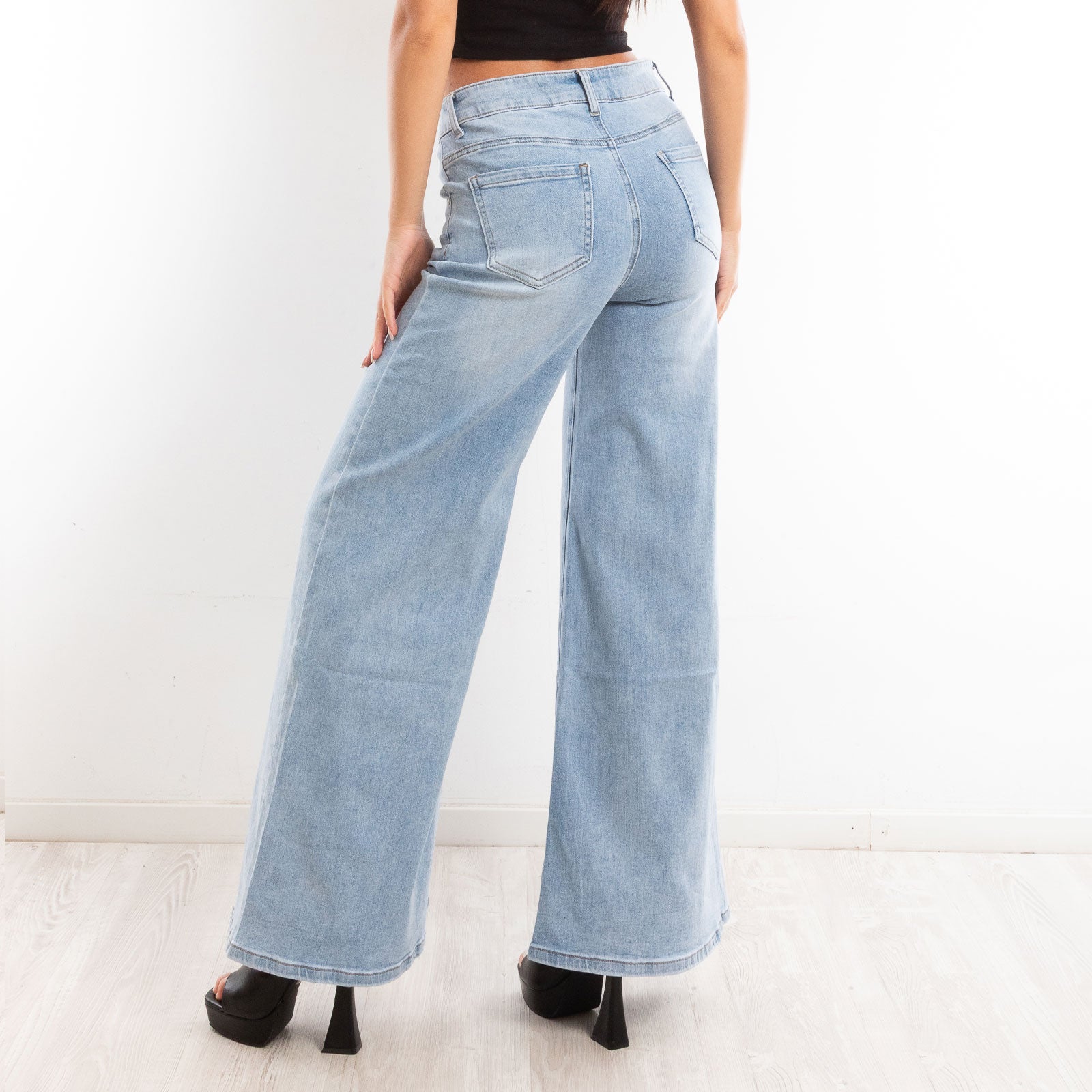 toocool jeans zampa elefante flare campana wt 835