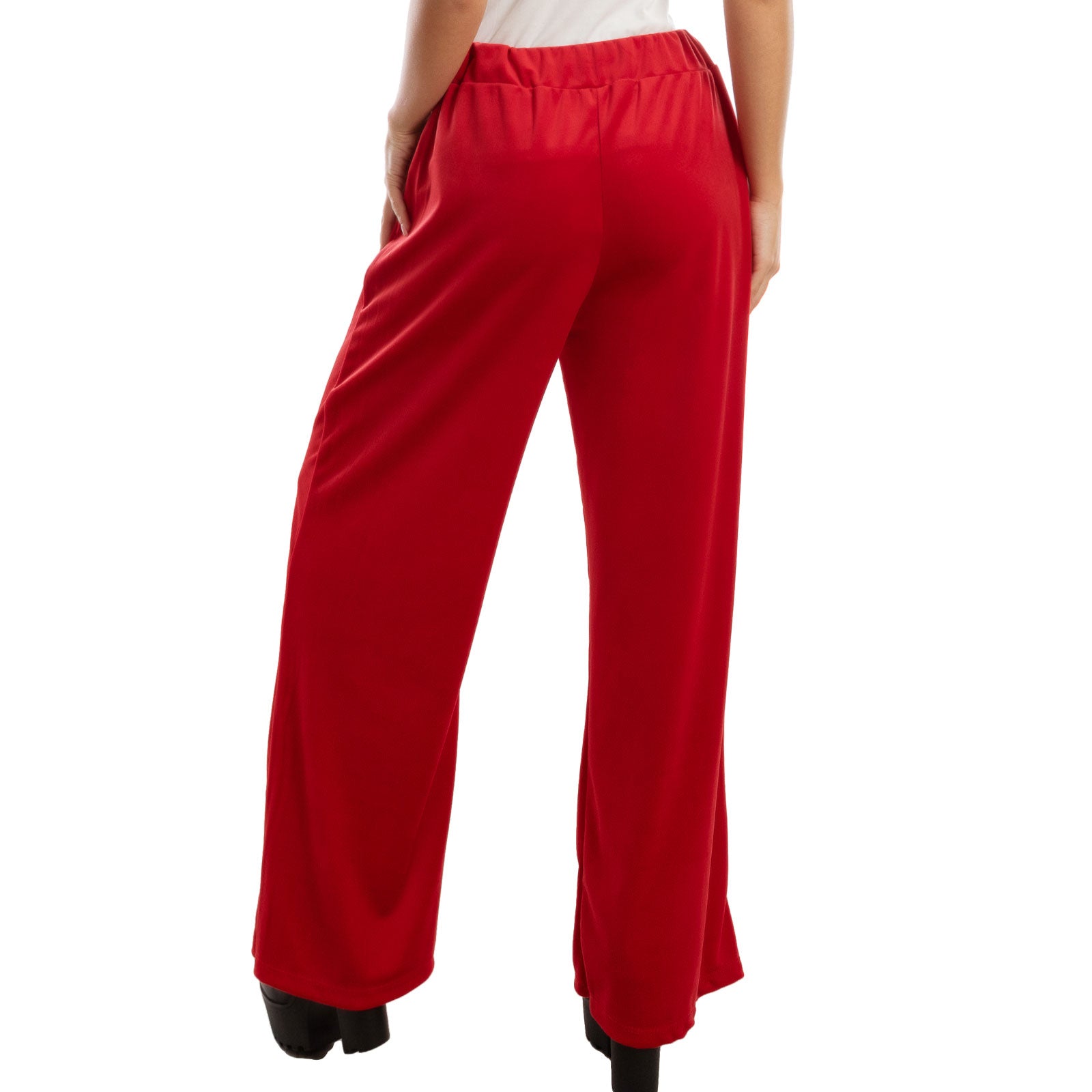toocool pantaloni donna palazzo ciniglia velluto vi 5250