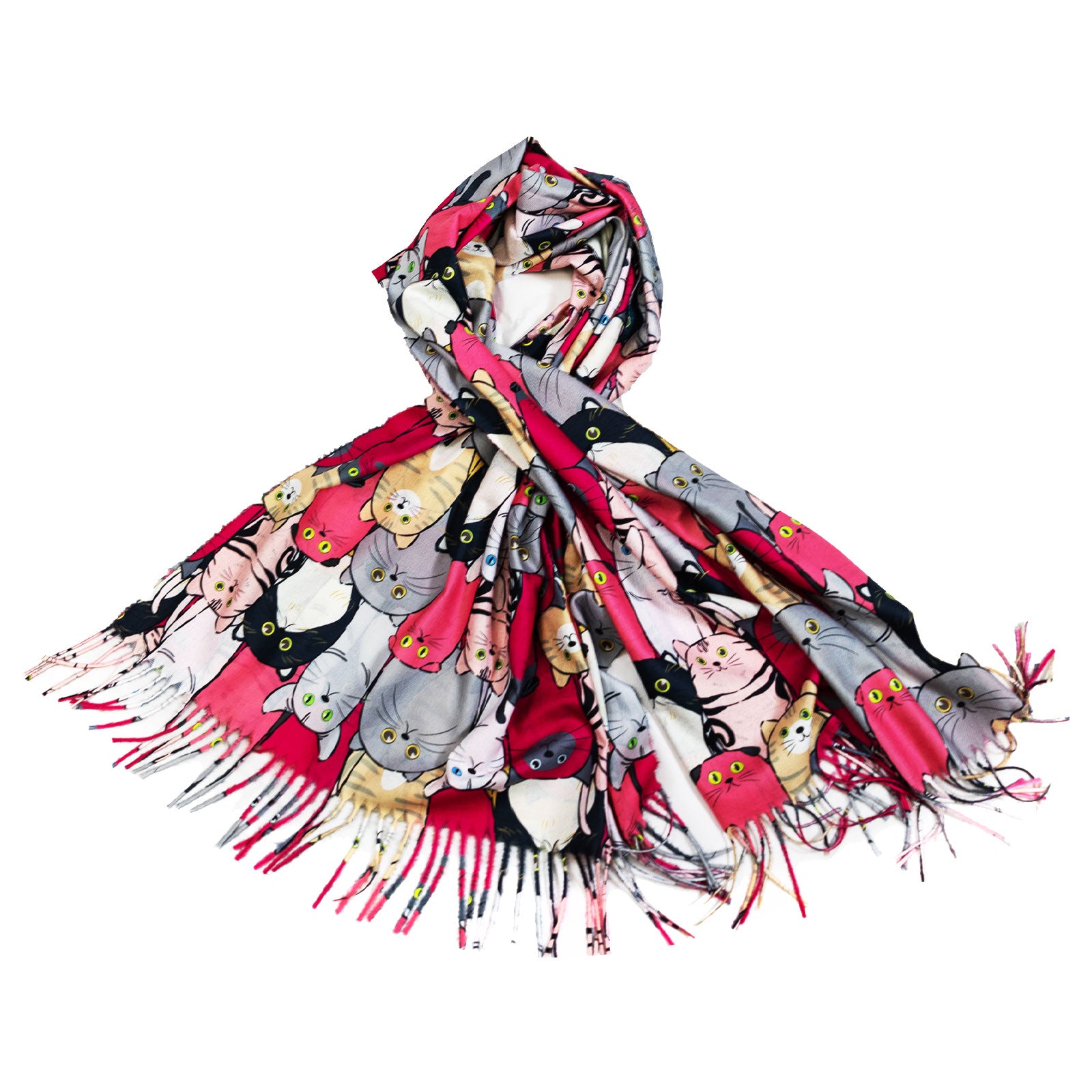 immagine-25-toocool-sciarpa-unisex-gatti-stola-frange-foulard-scialle-em-3579