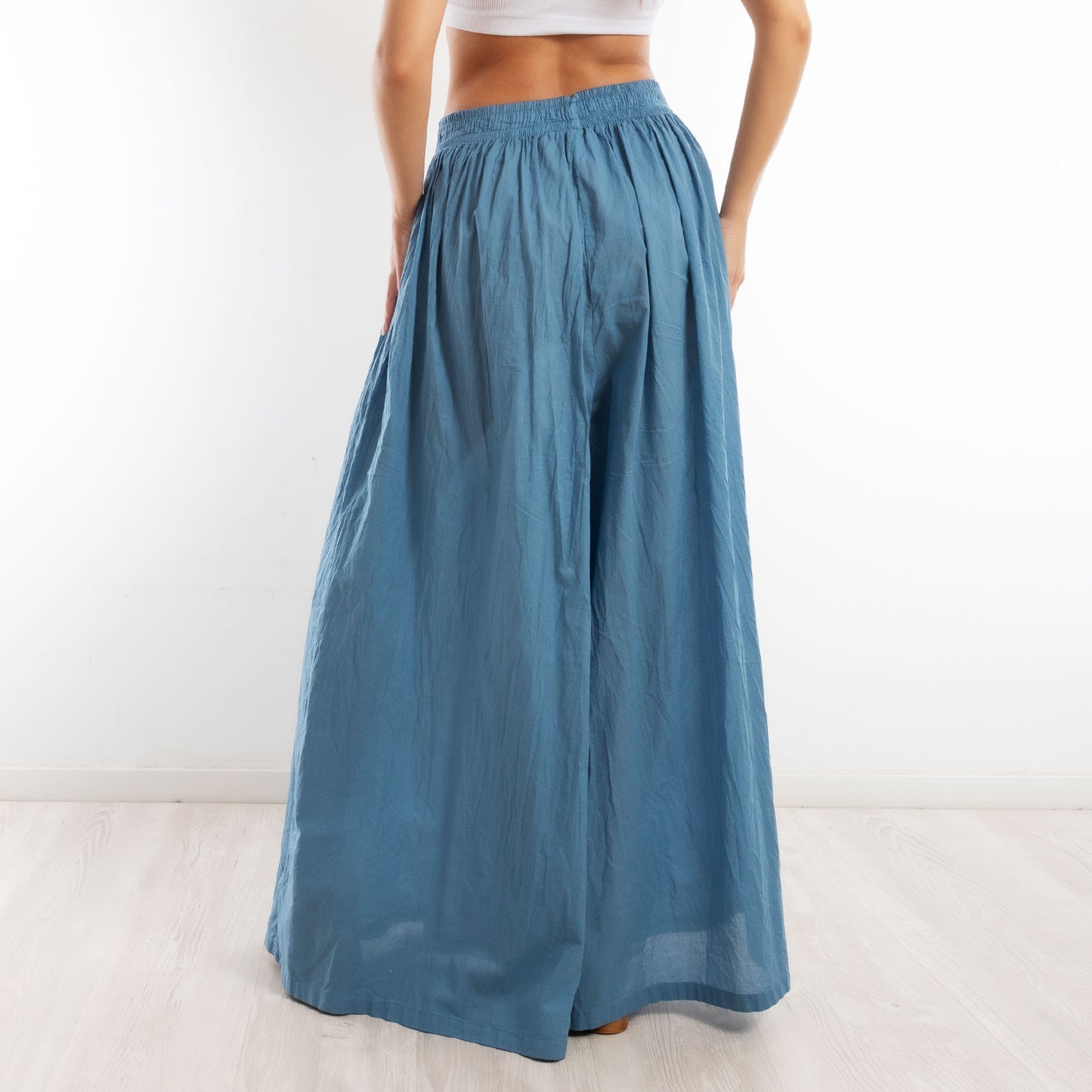 toocool pantaloni leggeri donna estivi cotone larghi ampi ms 95188