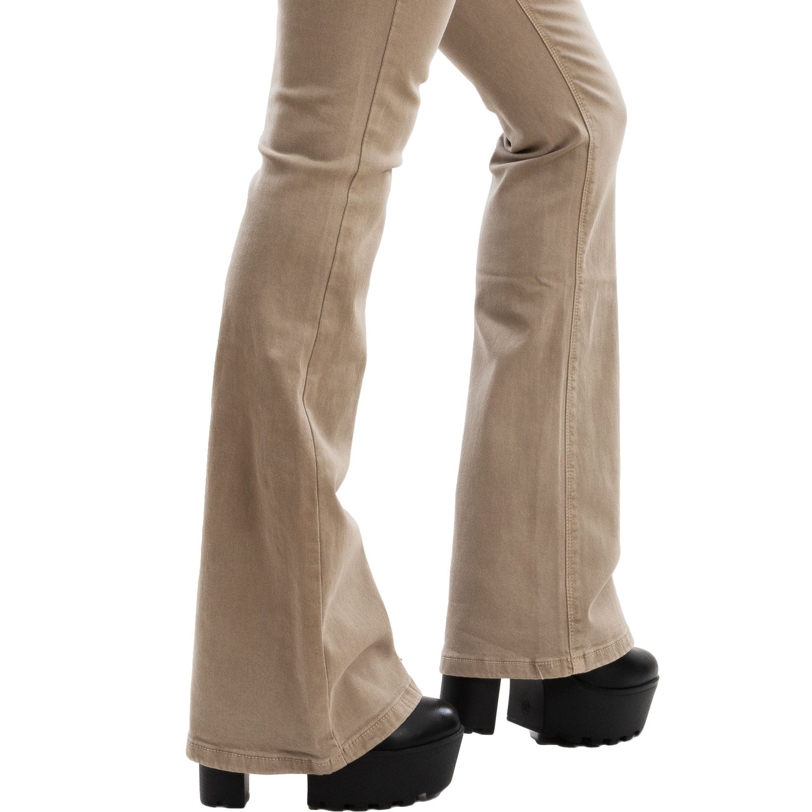 toocool jeans donna pantaloni zampa vita media push upfx1216