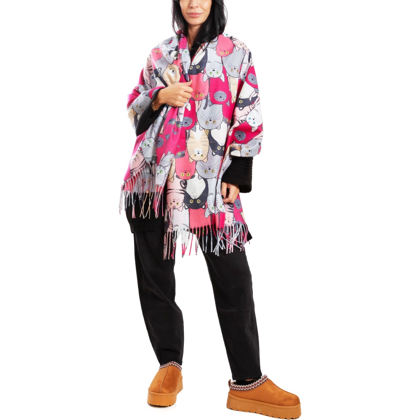 immagine-29-toocool-sciarpa-unisex-gatti-stola-frange-foulard-scialle-em-3579
