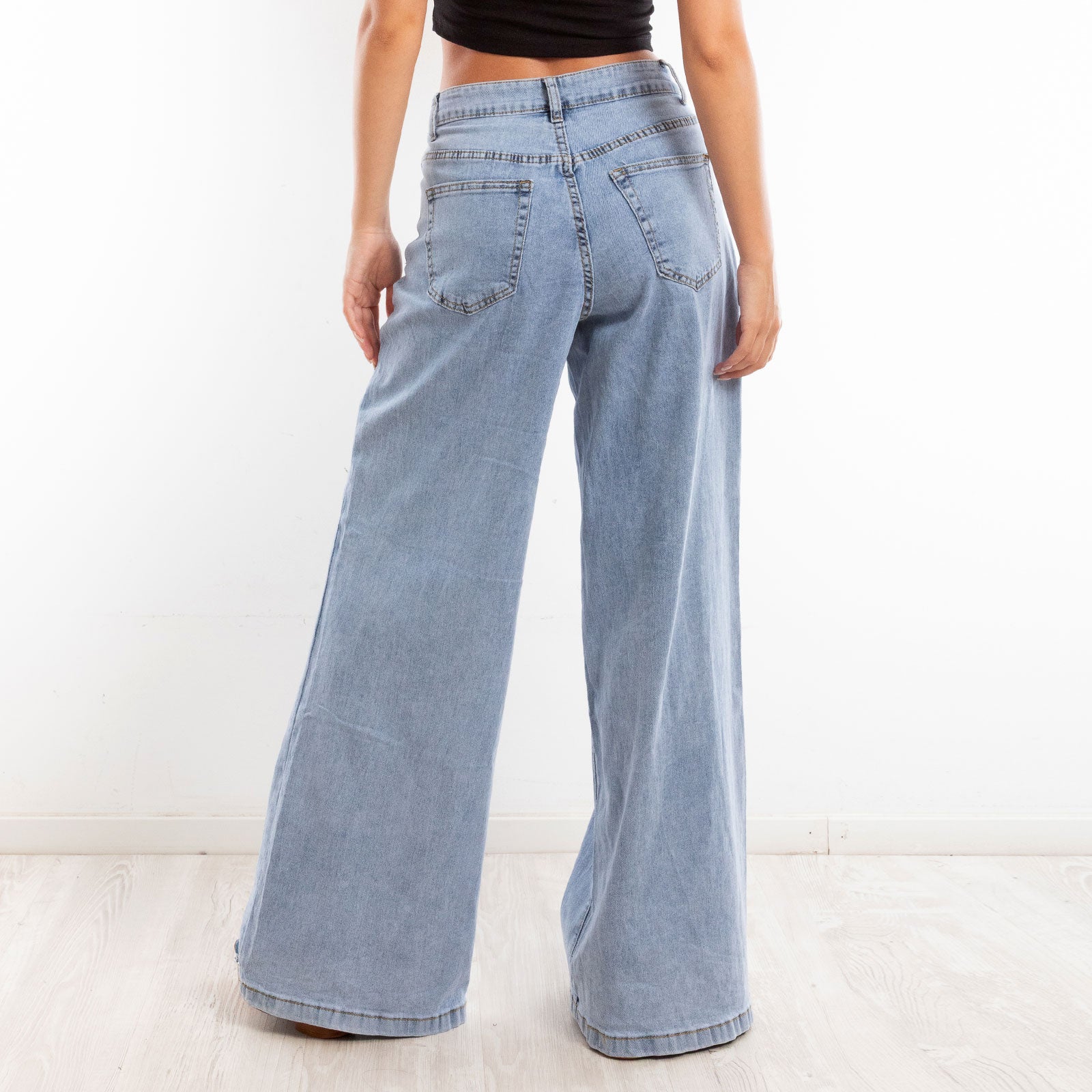 toocool jeans zampa elefante flare campana wt 835