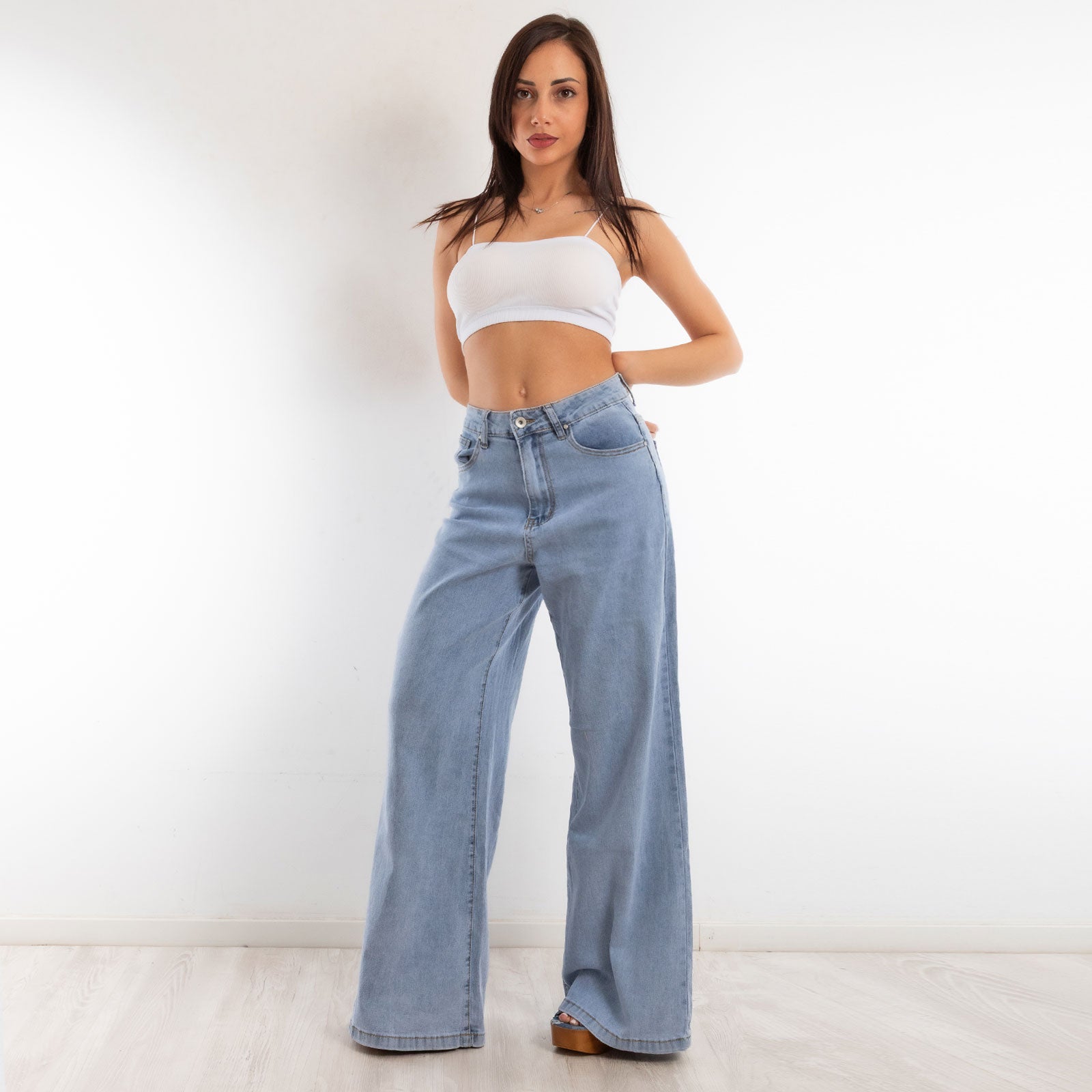 toocool jeans zampa elefante flare campana wt 835