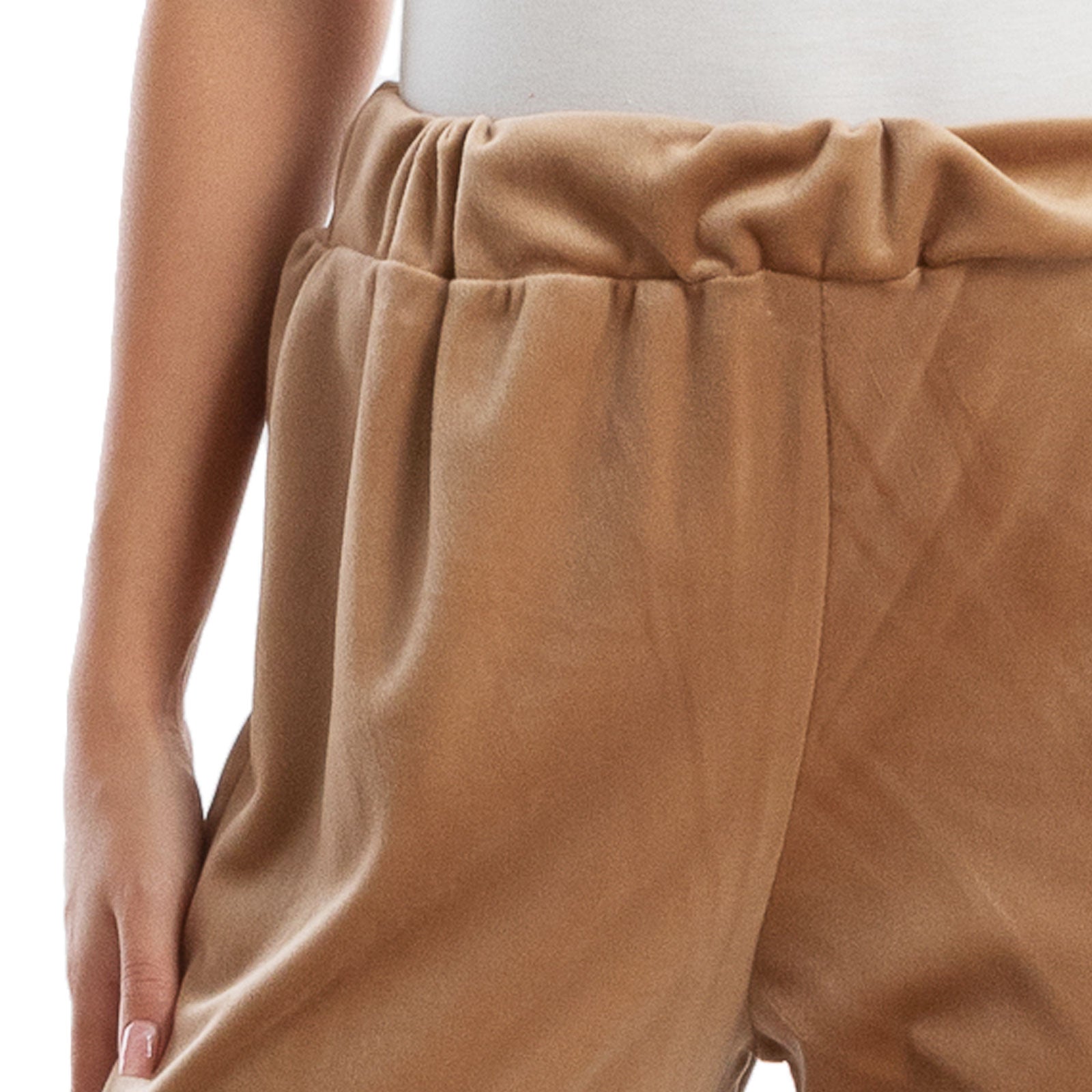 toocool pantaloni donna palazzo ciniglia velluto vi 5250