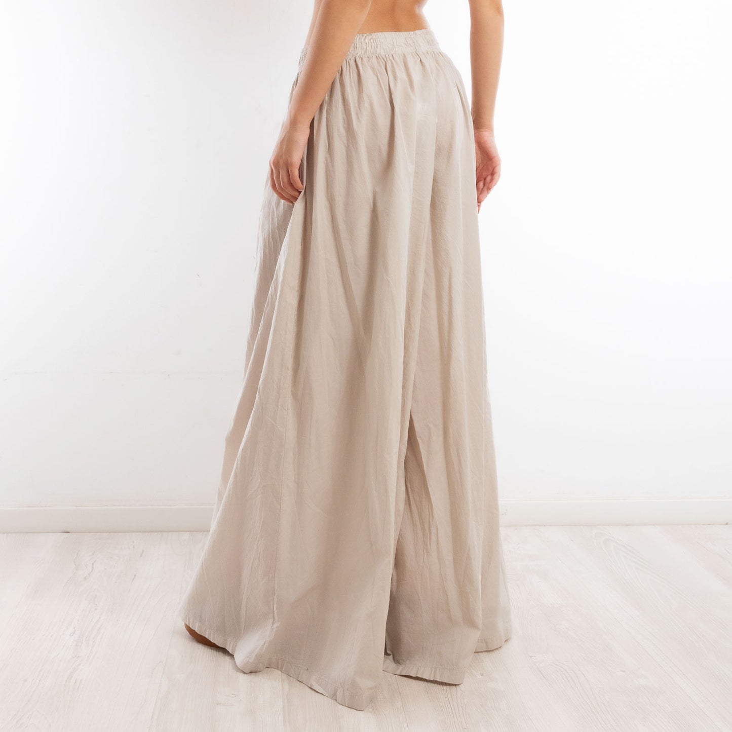 toocool pantaloni leggeri donna estivi cotone larghi ampi ms 95188