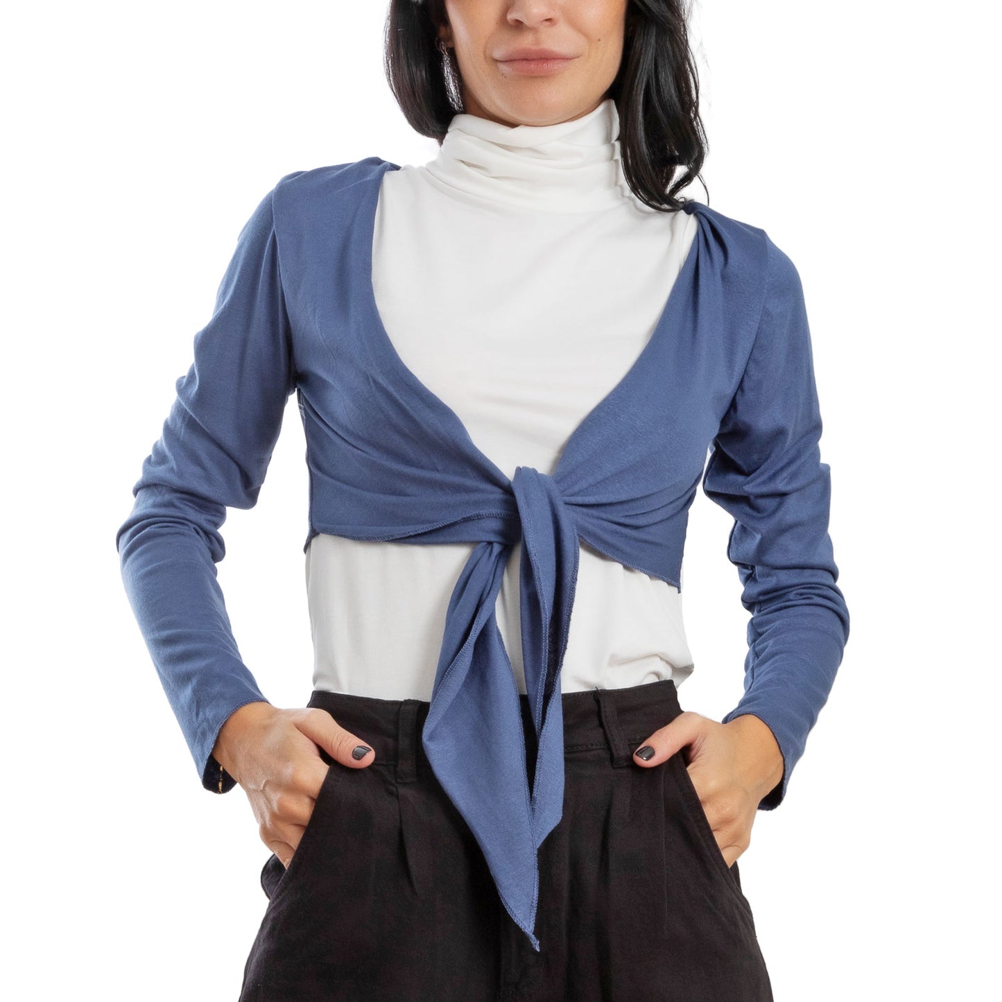 immagine-35-toocool-coprispalle-bolero-cardigan-maniche-lunghe-nodo-vb-131