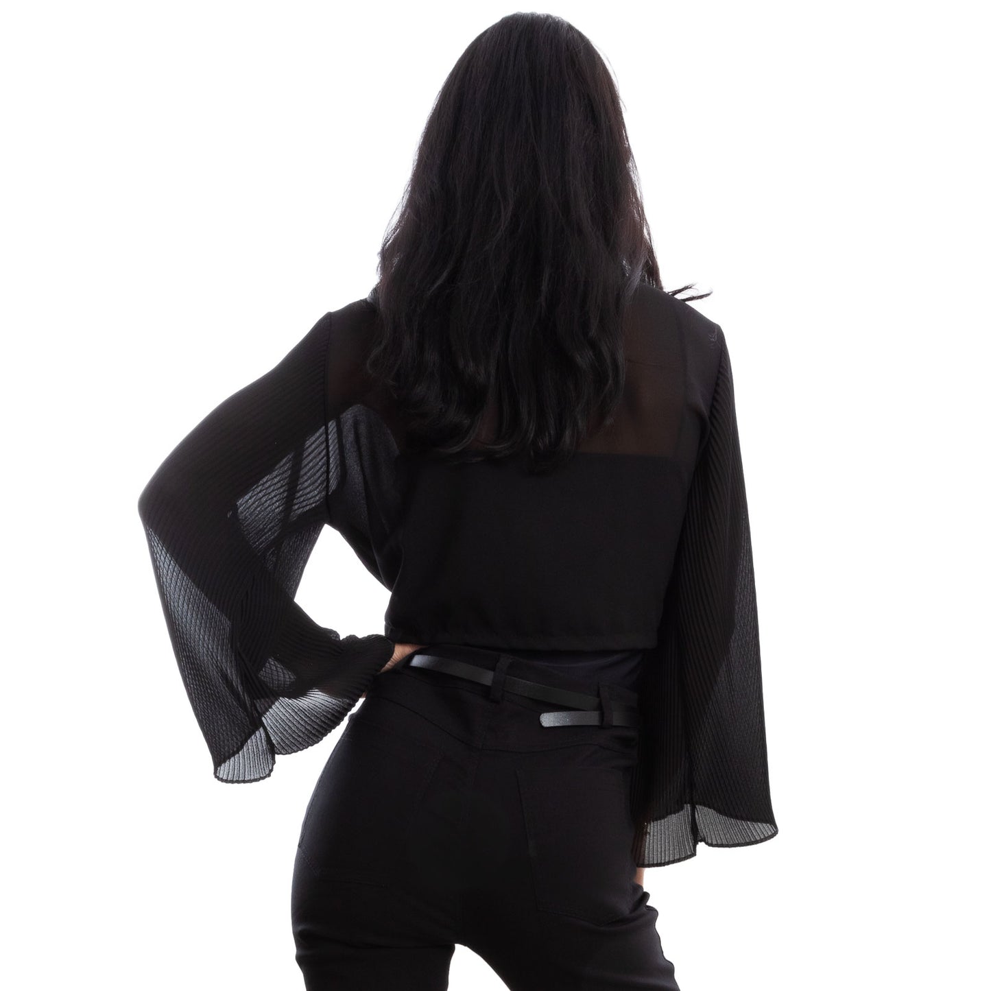 immagine-4-toocool-coprispalle-bolero-cardigan-maniche-lunghe-nodo-vi-8891