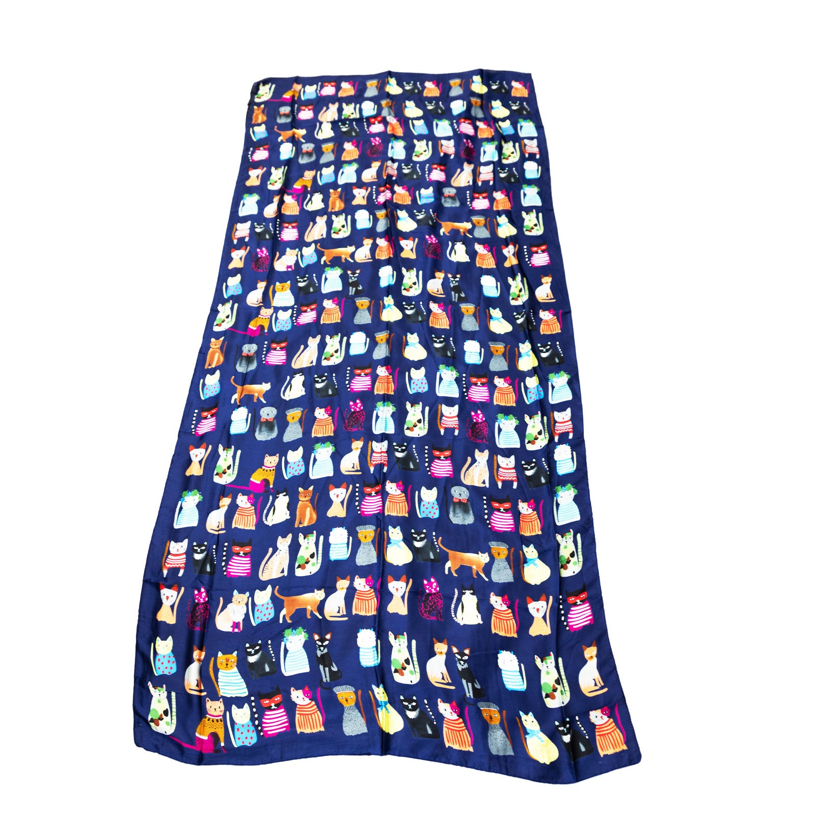 immagine-4-toocool-foulard-raso-unisex-sciarpa-leggera-elegante-gatti-hy-398xx