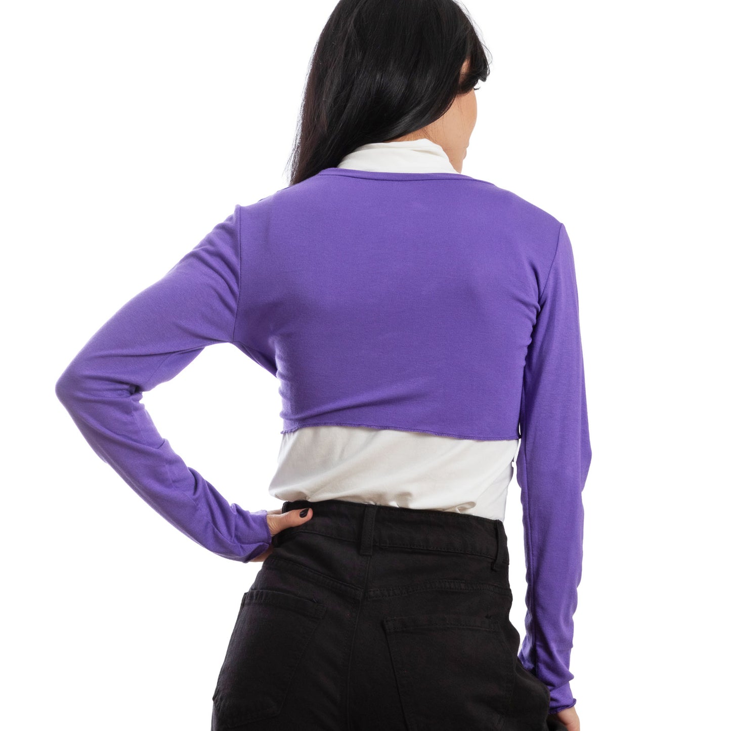 immagine-6-toocool-coprispalle-bolero-cardigan-maniche-lunghe-nodo-vb-131