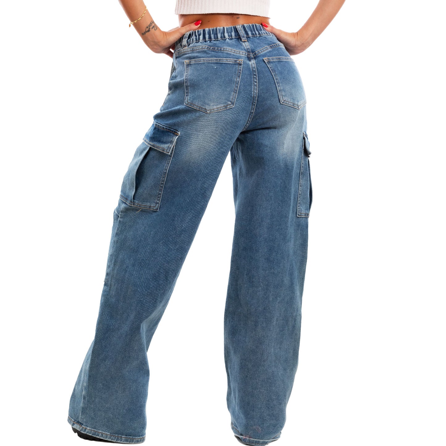 immagine-6-toocool-jeans-donna-cargo-palazzo-rm2313