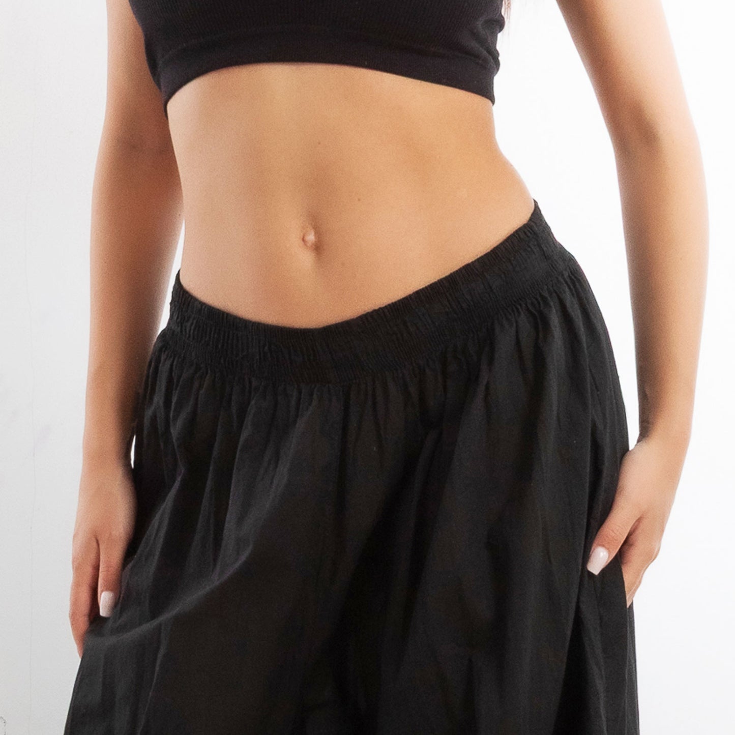 toocool pantaloni leggeri donna estivi cotone larghi ampi ms 95188