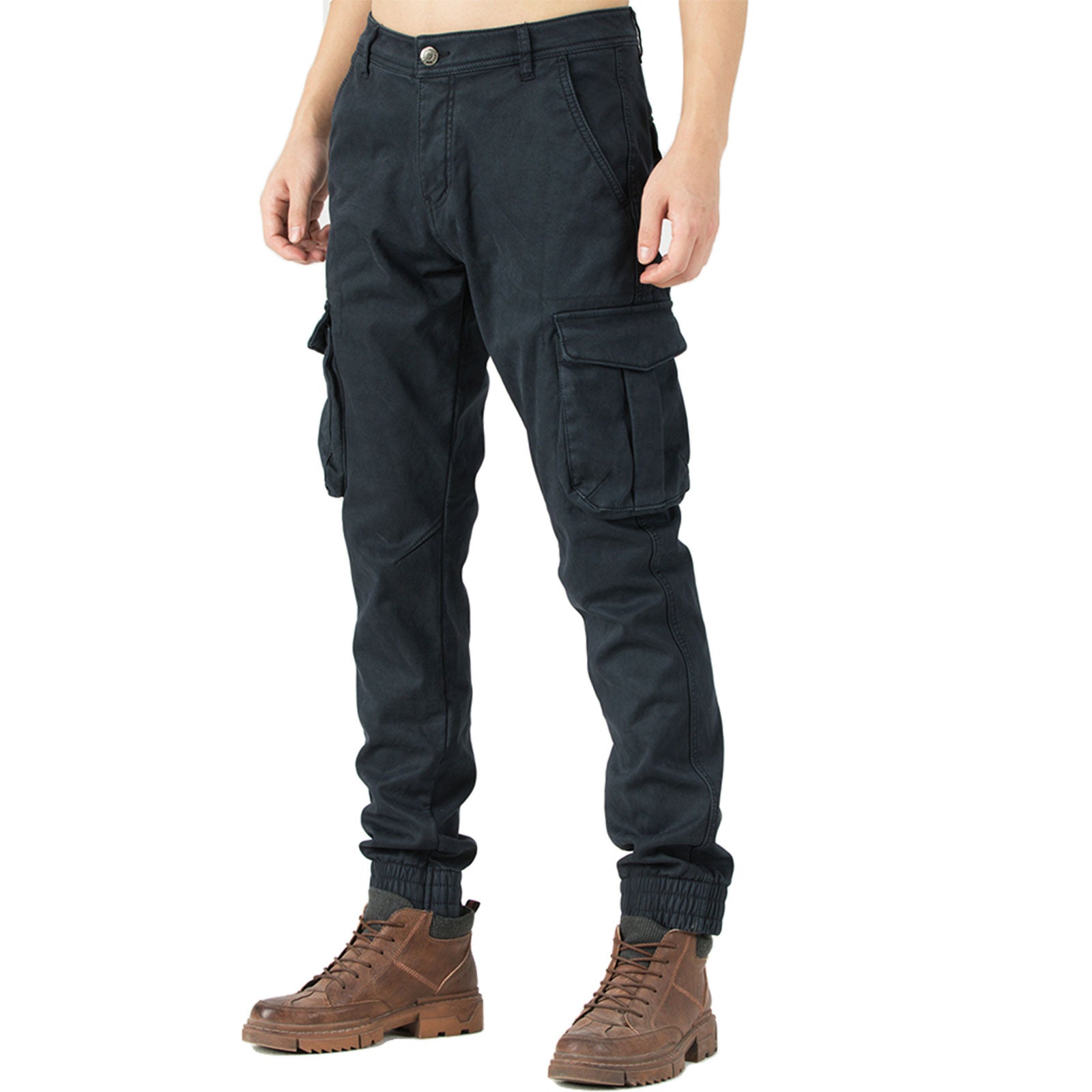 immagine-6-toocool-pantaloni-uomo-cargo-felpati-militari-hx-7823