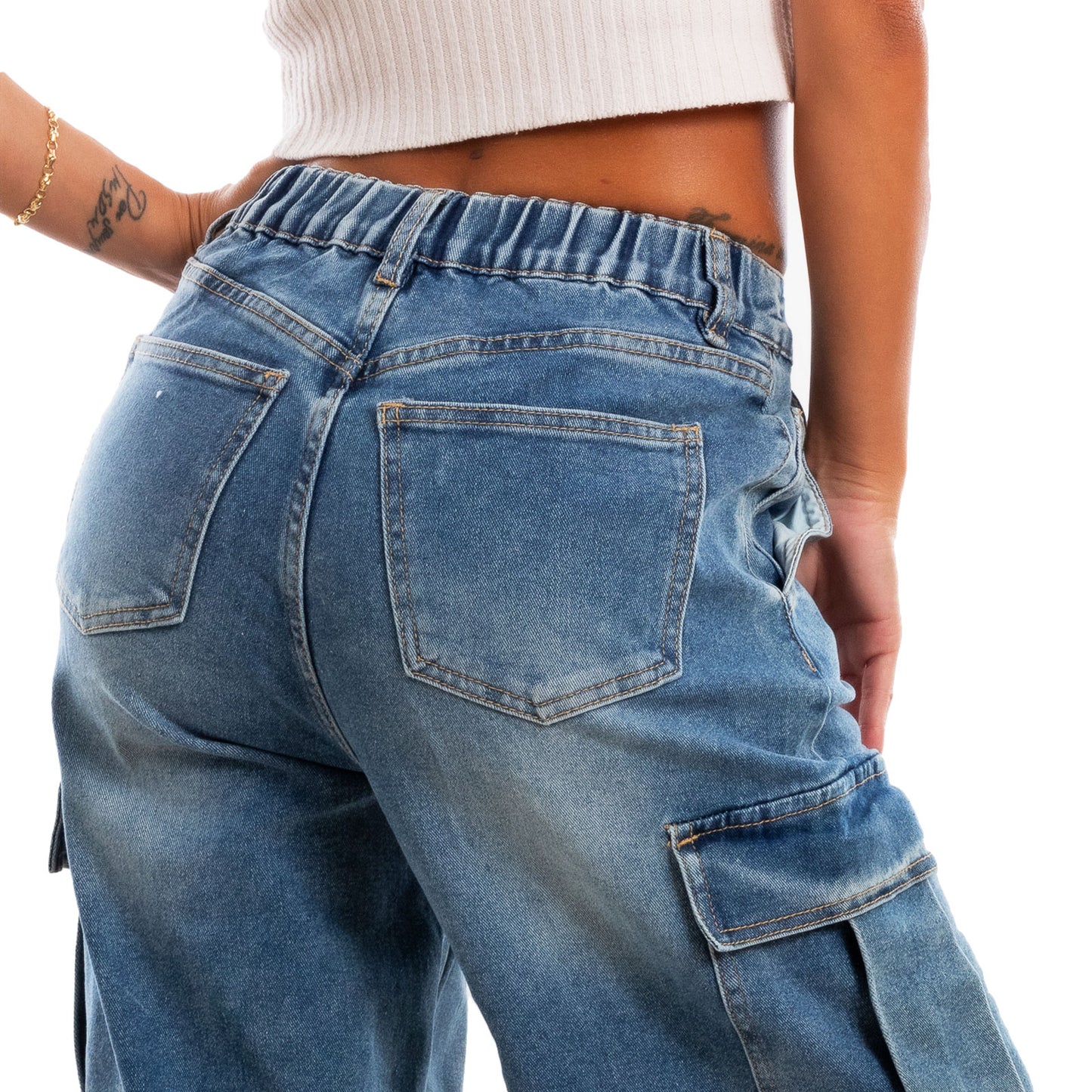 immagine-7-toocool-jeans-donna-cargo-palazzo-rm2313
