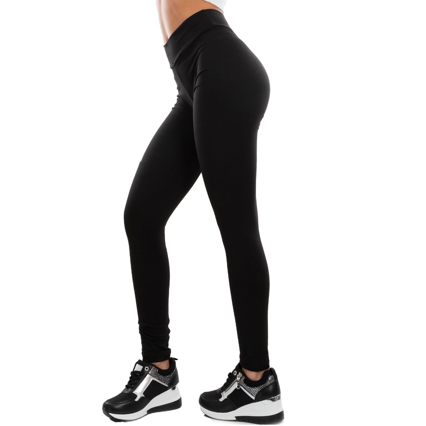 immagine-7-toocool-leggings-vita-alta-donna-fitness-yoga-be-h887