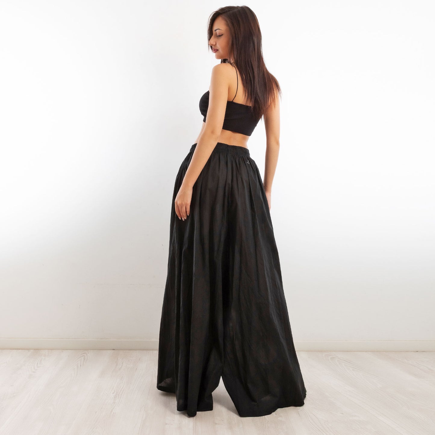 toocool pantaloni leggeri donna estivi cotone larghi ampi ms 95188