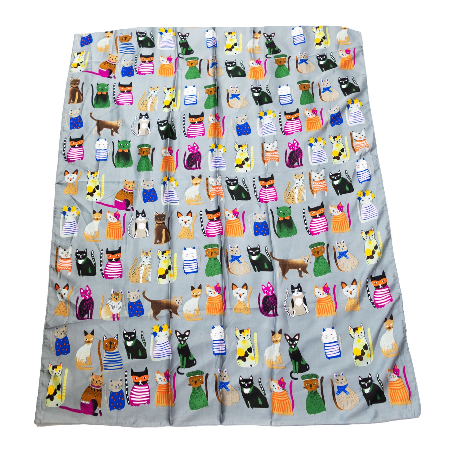 immagine-8-toocool-foulard-raso-unisex-sciarpa-leggera-elegante-gatti-hy-398xx