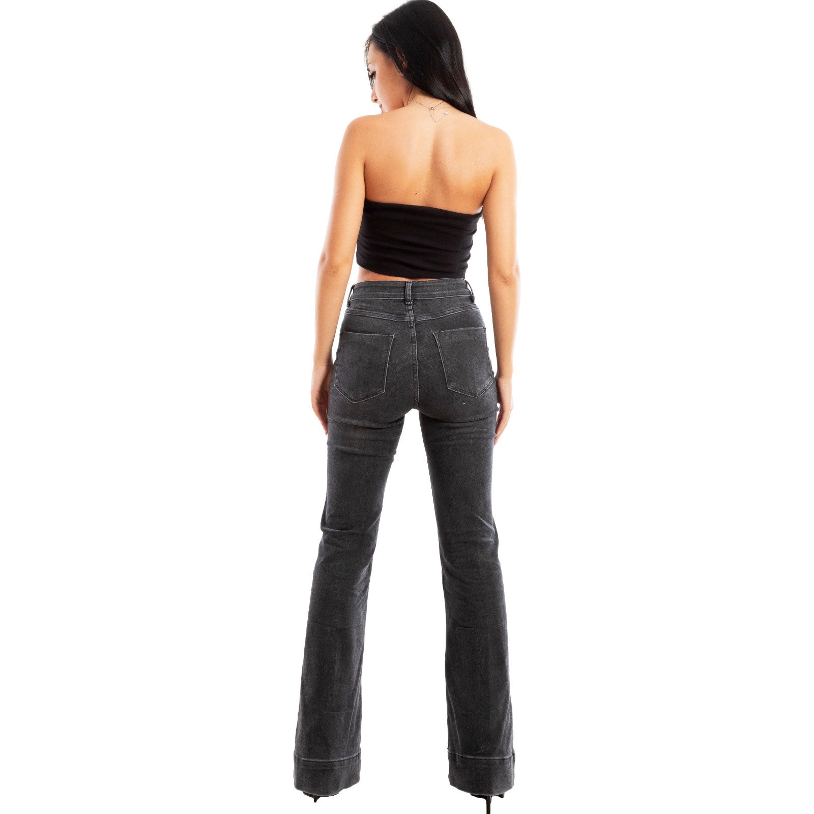 toocool stock 2 pezzi top donna senza maniche fascia estivo bustier vi 553