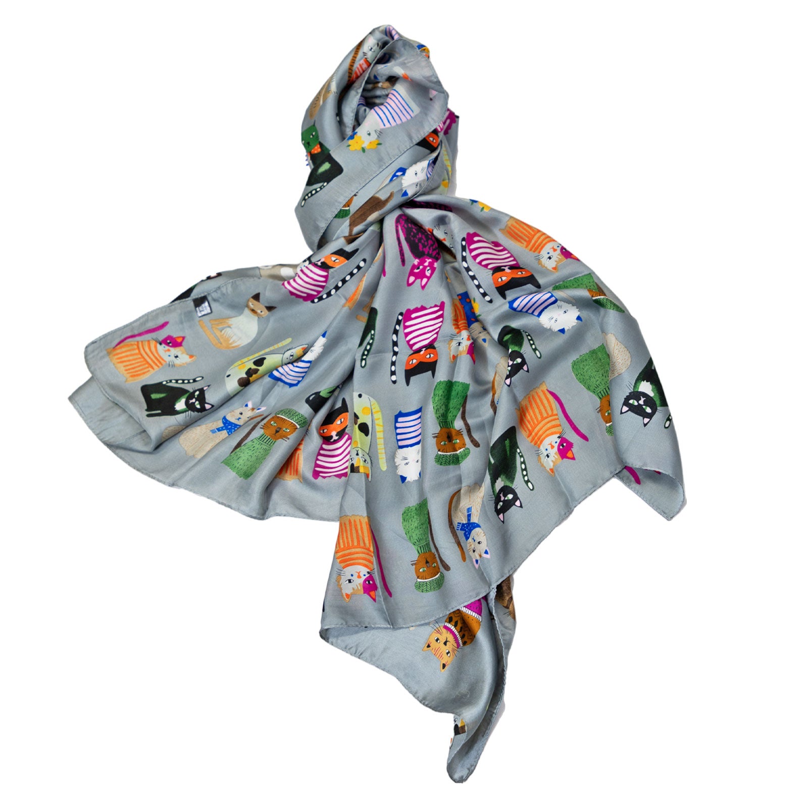 immagine-9-toocool-foulard-raso-unisex-sciarpa-leggera-elegante-gatti-hy-398xx