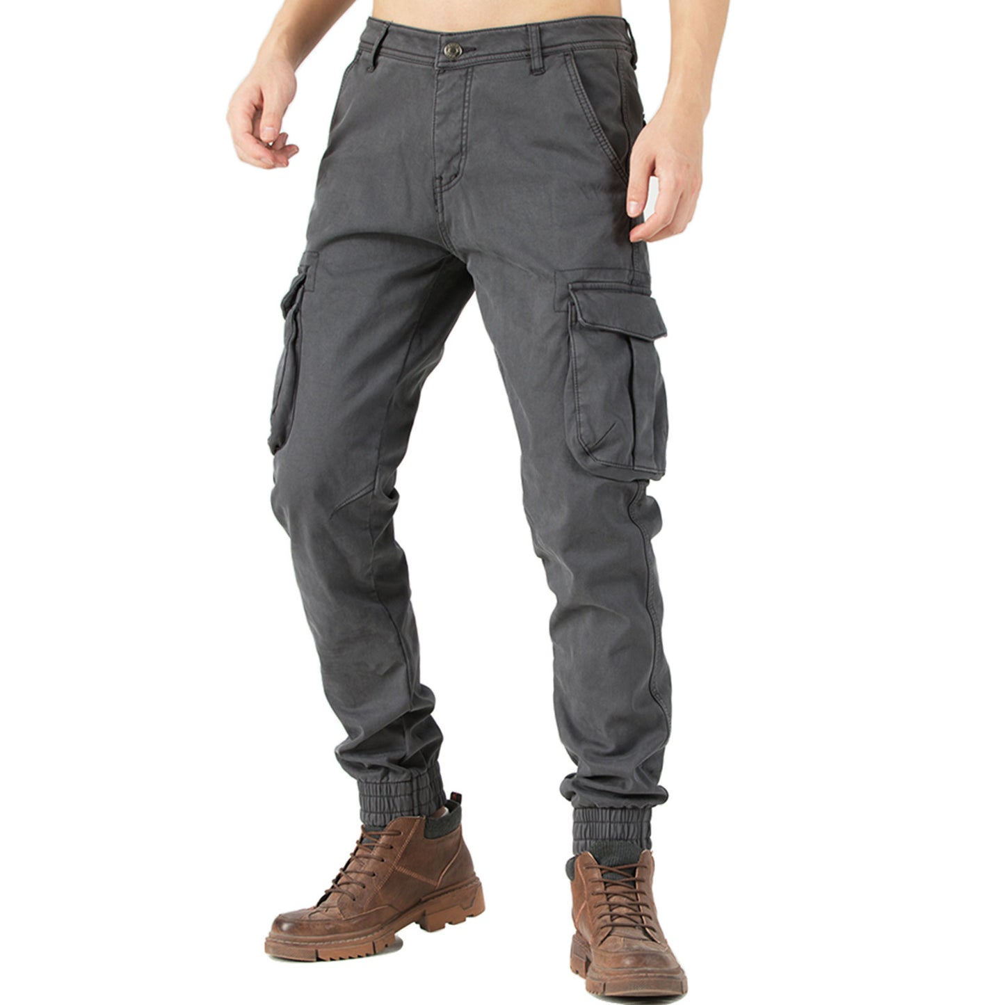 immagine-9-toocool-pantaloni-uomo-cargo-felpati-militari-hx-7823