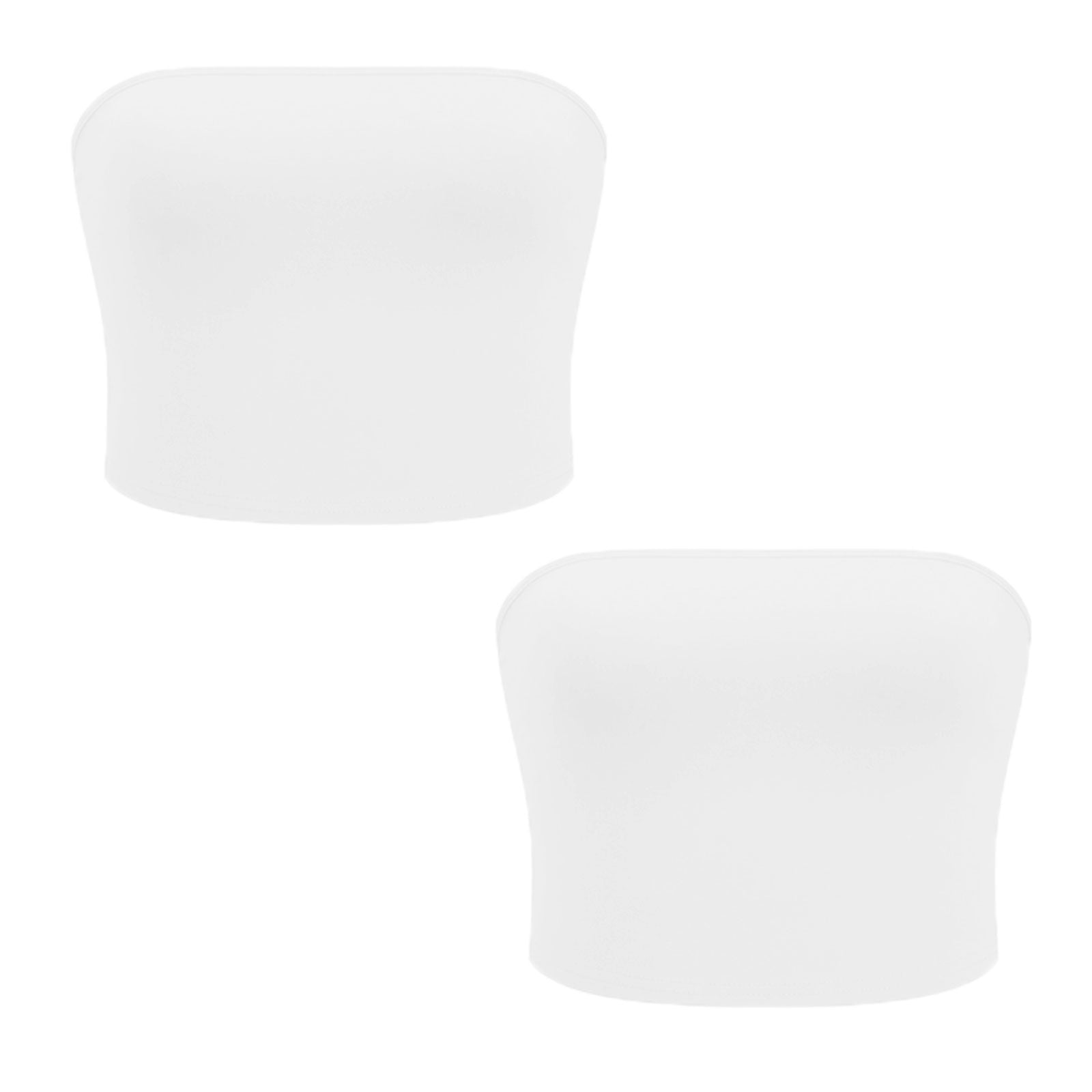 toocool stock 2 pezzi top donna senza maniche fascia estivo bustier vi 553