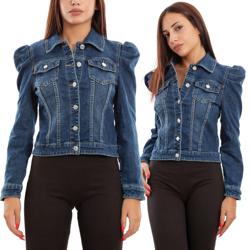 immagine-1-toocool-giacca-di-jeans-donna-denim-maniche-sbuffo-it-5709