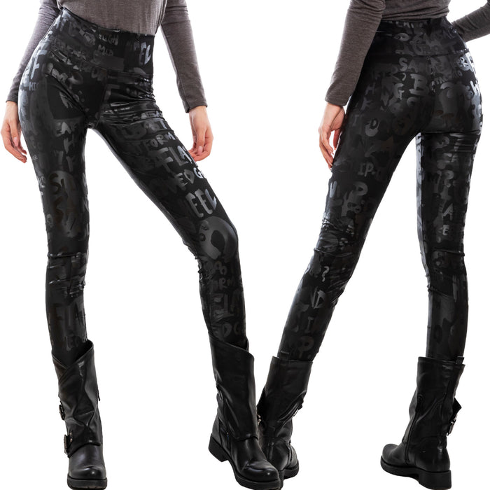 immagine-1-toocool-leggings-donna-felpati-effetto-pelle-vi-3231